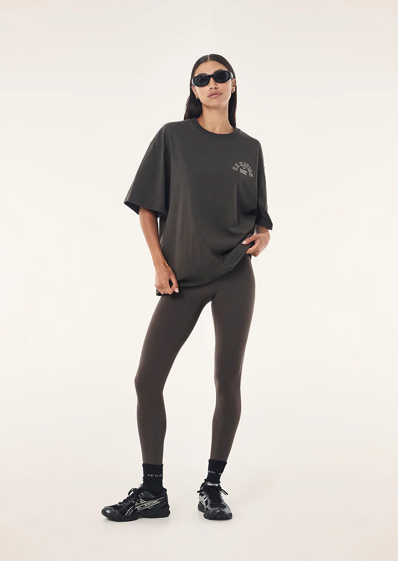 PE NATION | Established Oversized Tee Dark Olive