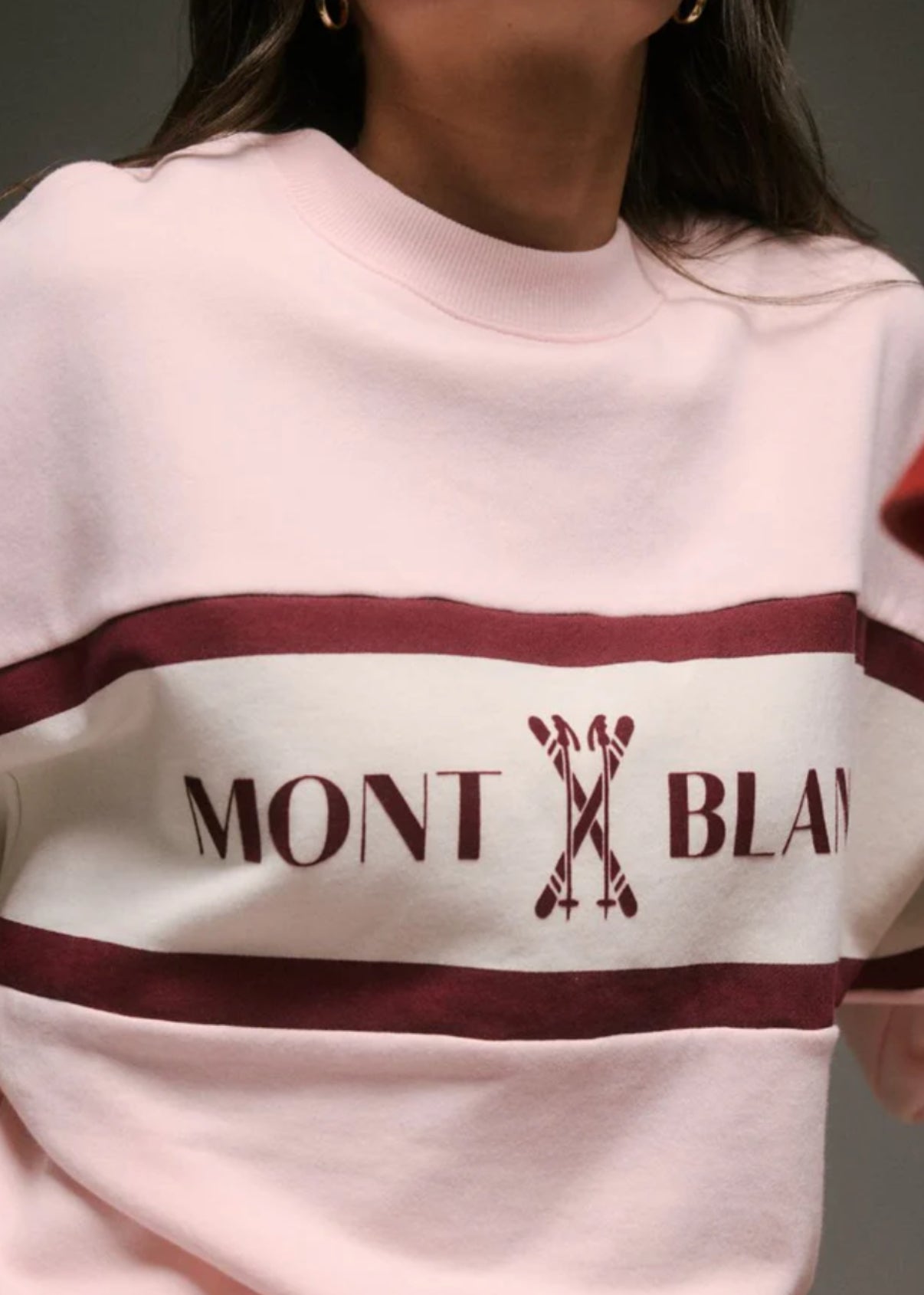 ARAMINTA JAMES | Alpine sweatshirt light blush