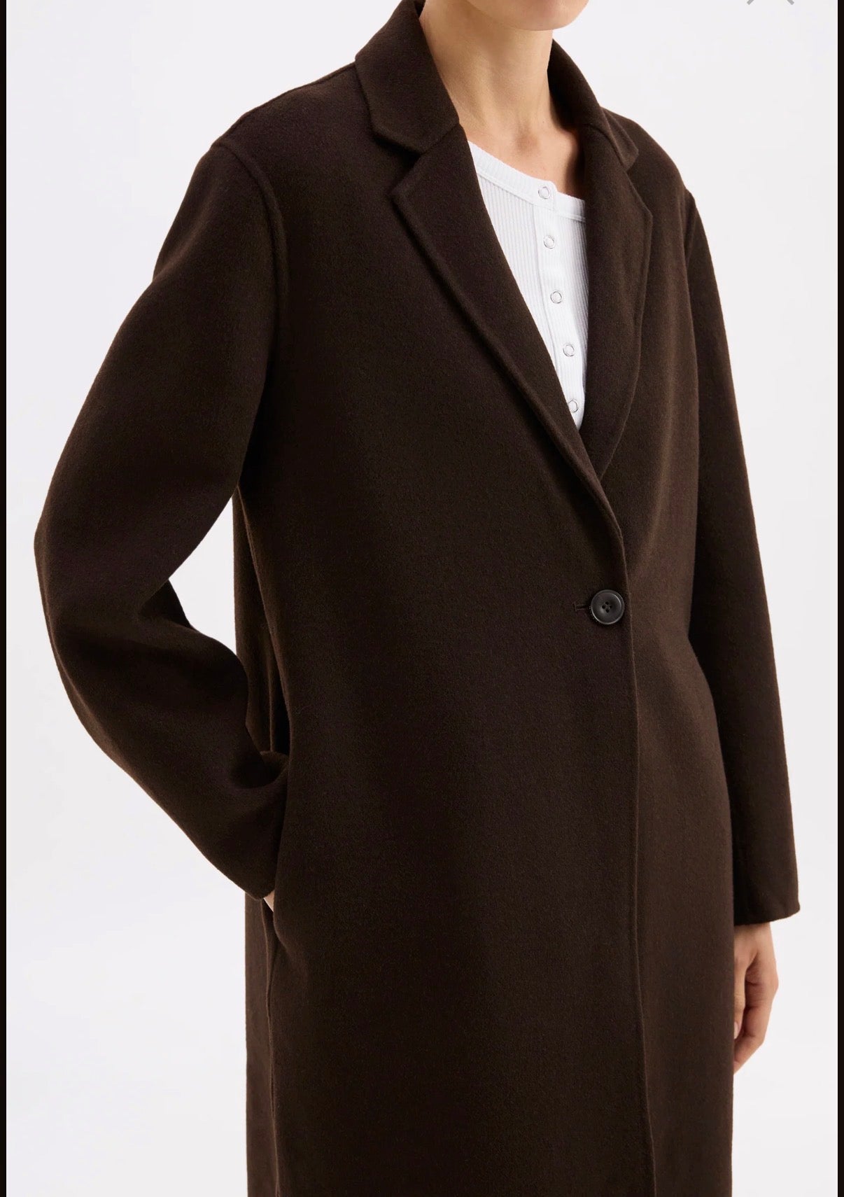 NUDE LUCY | Riley Wool Coat