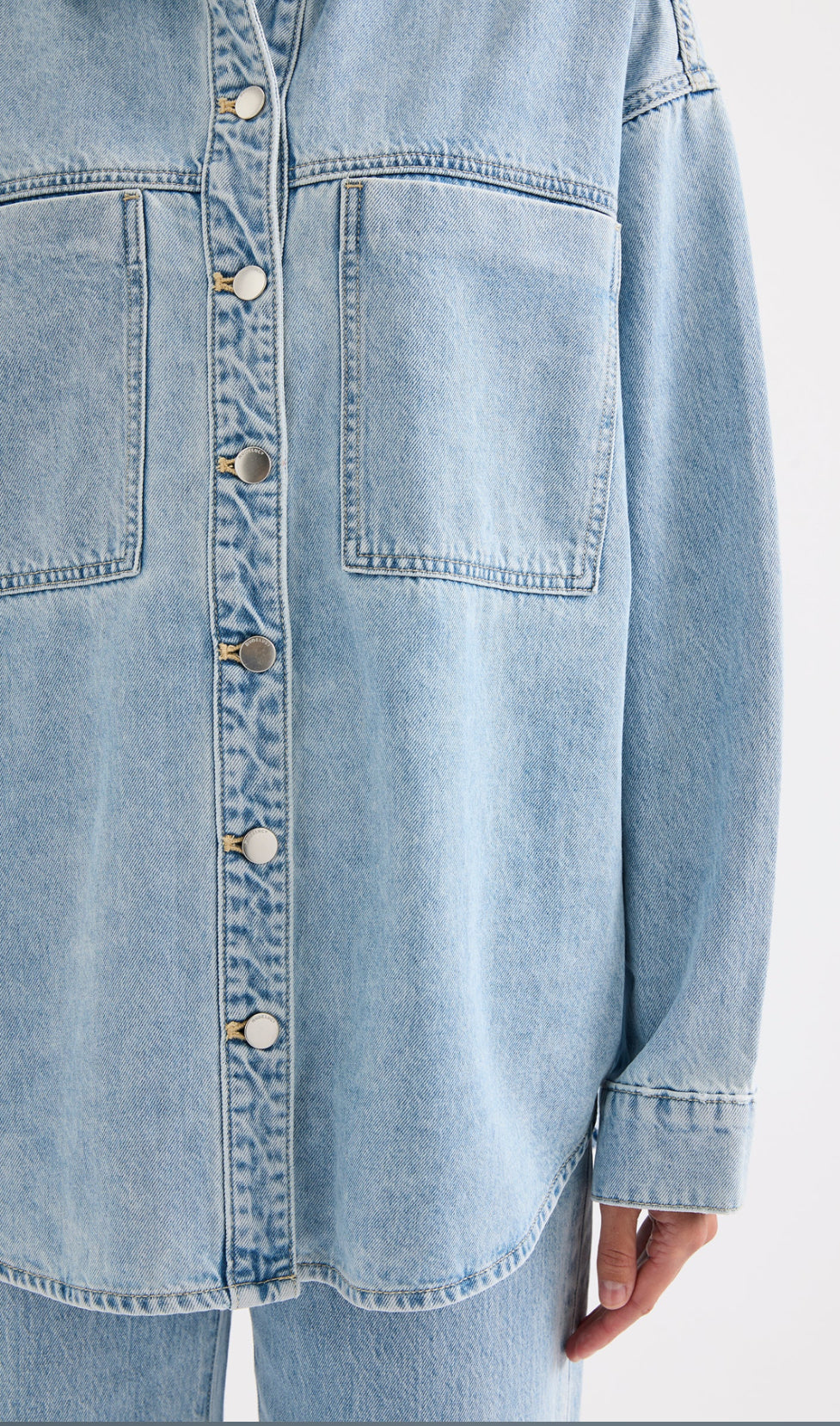 NUDE LUCY | SHEEBA DENIM OVERSHIRT
