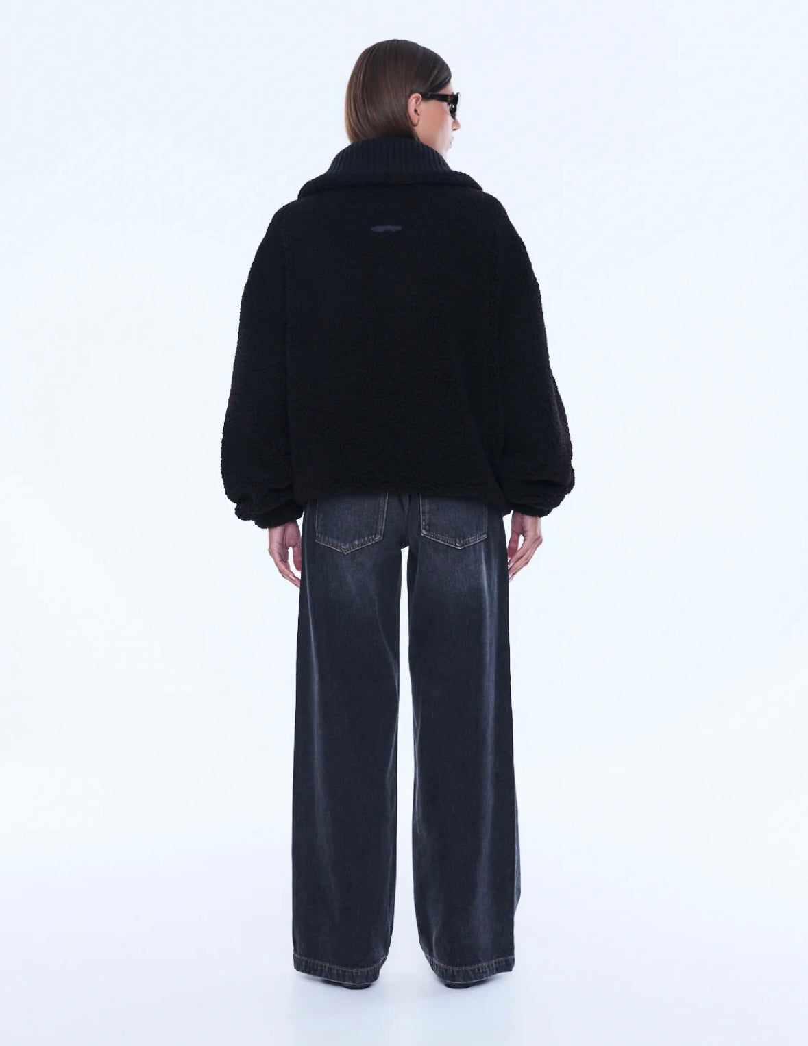 ENA PELLY - Winnie Qtr Zip Black