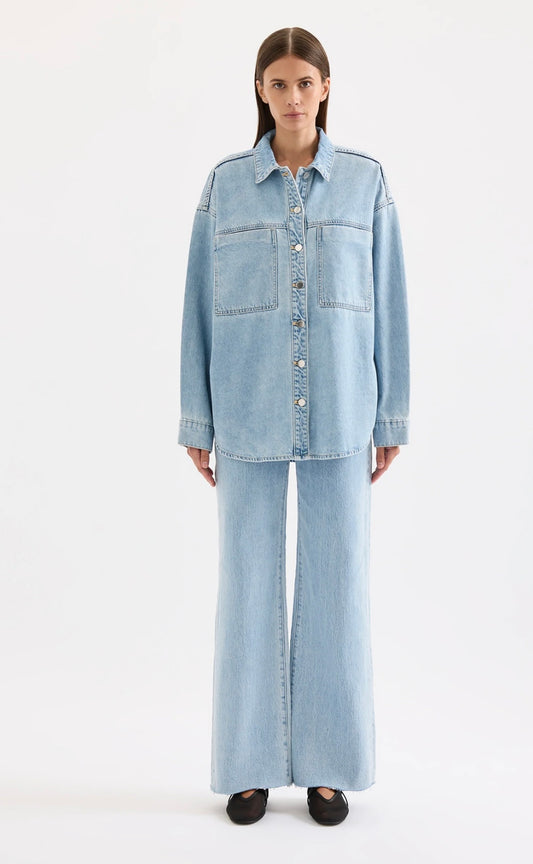 NUDE LUCY | SHEEBA DENIM OVERSHIRT