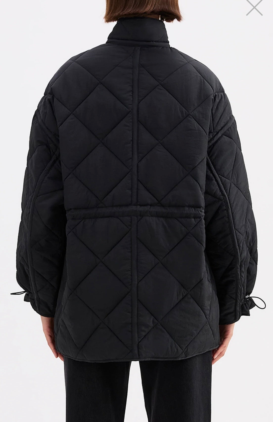ATLAS PUFFER JACKET | Black - Nude Lucy