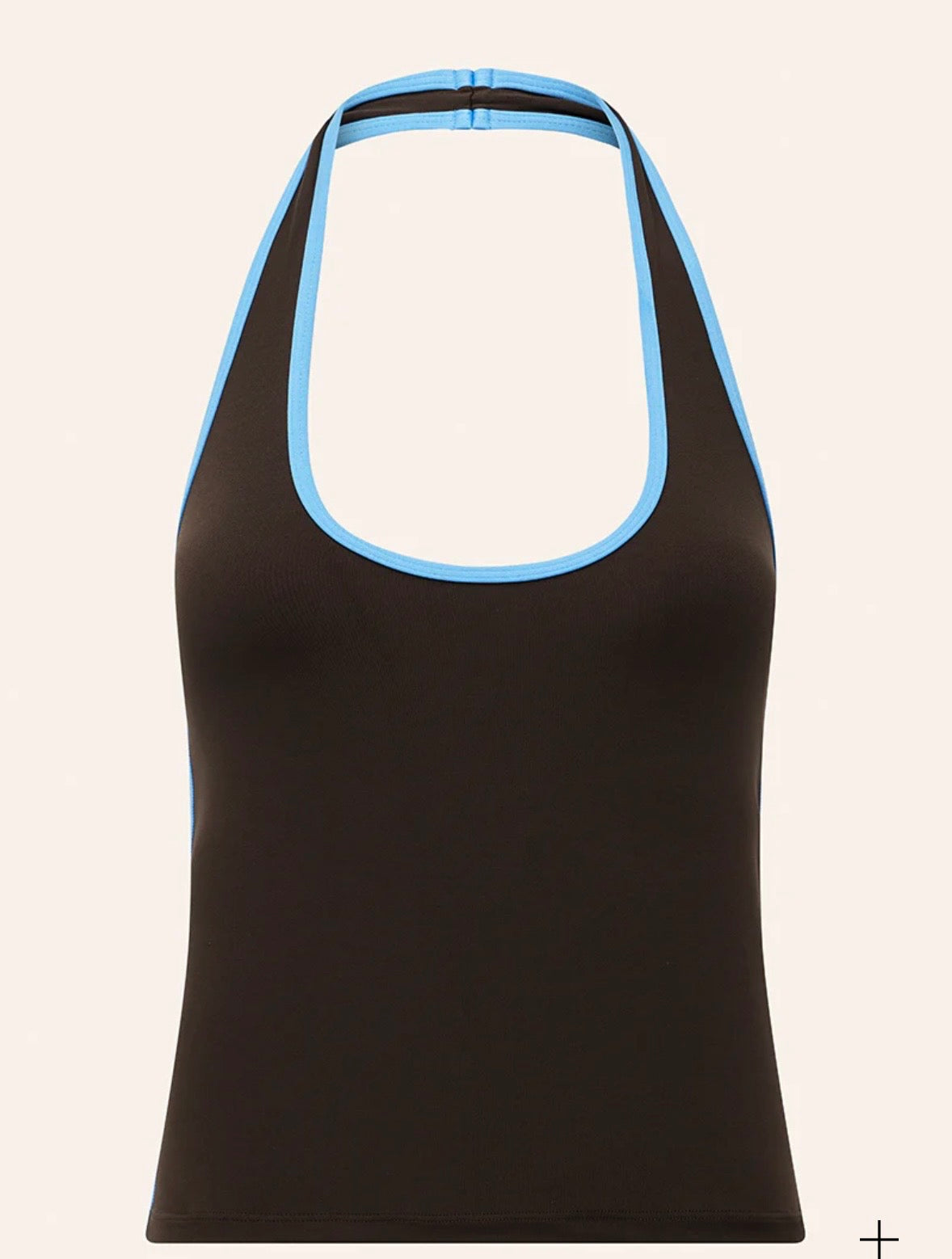 P.E NATION Radar Halter Tank | Coffee / Marina