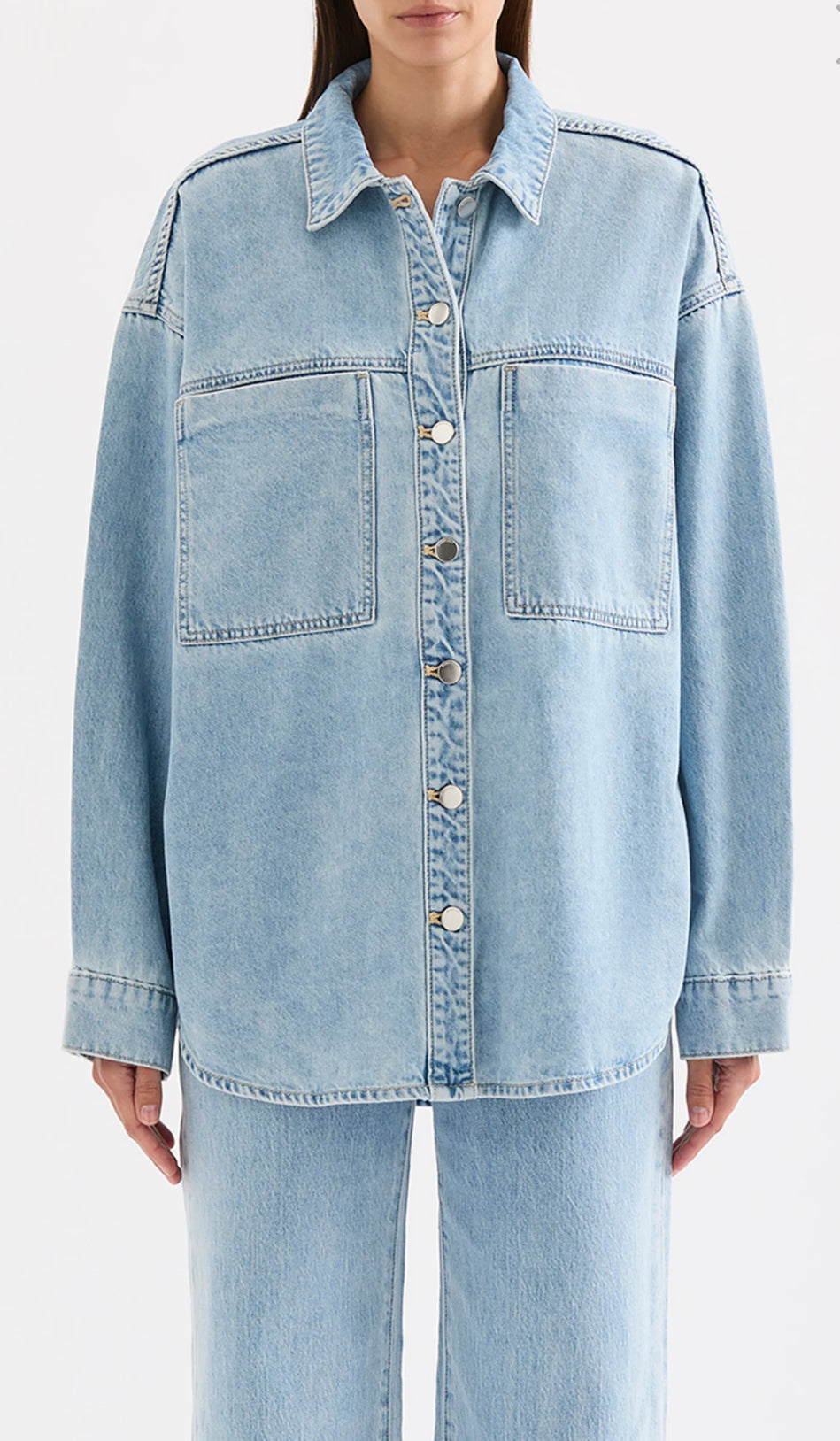 NUDE LUCY | SHEEBA DENIM OVERSHIRT