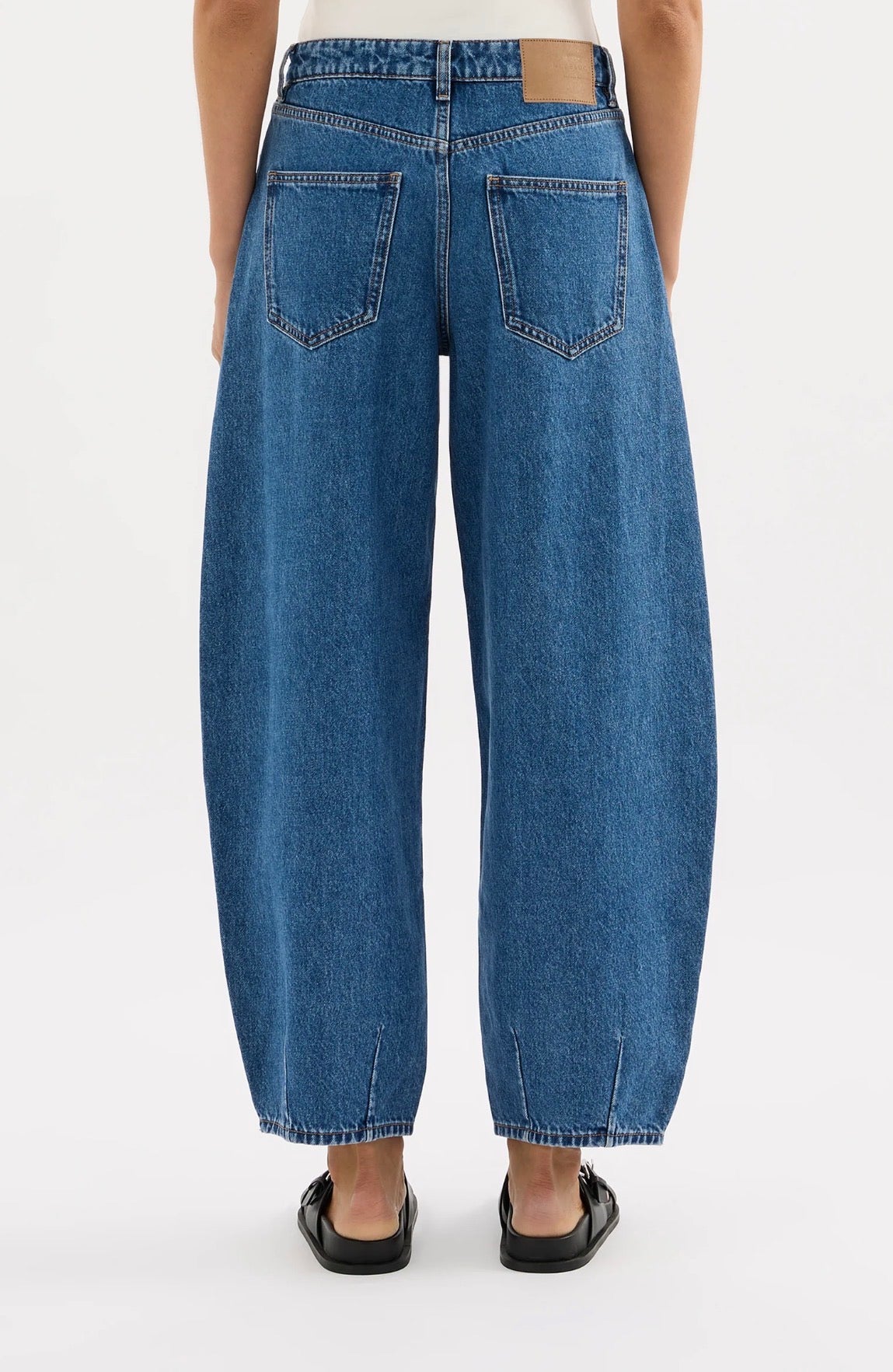 Nude Lucy | Organic Barrel leg Jean