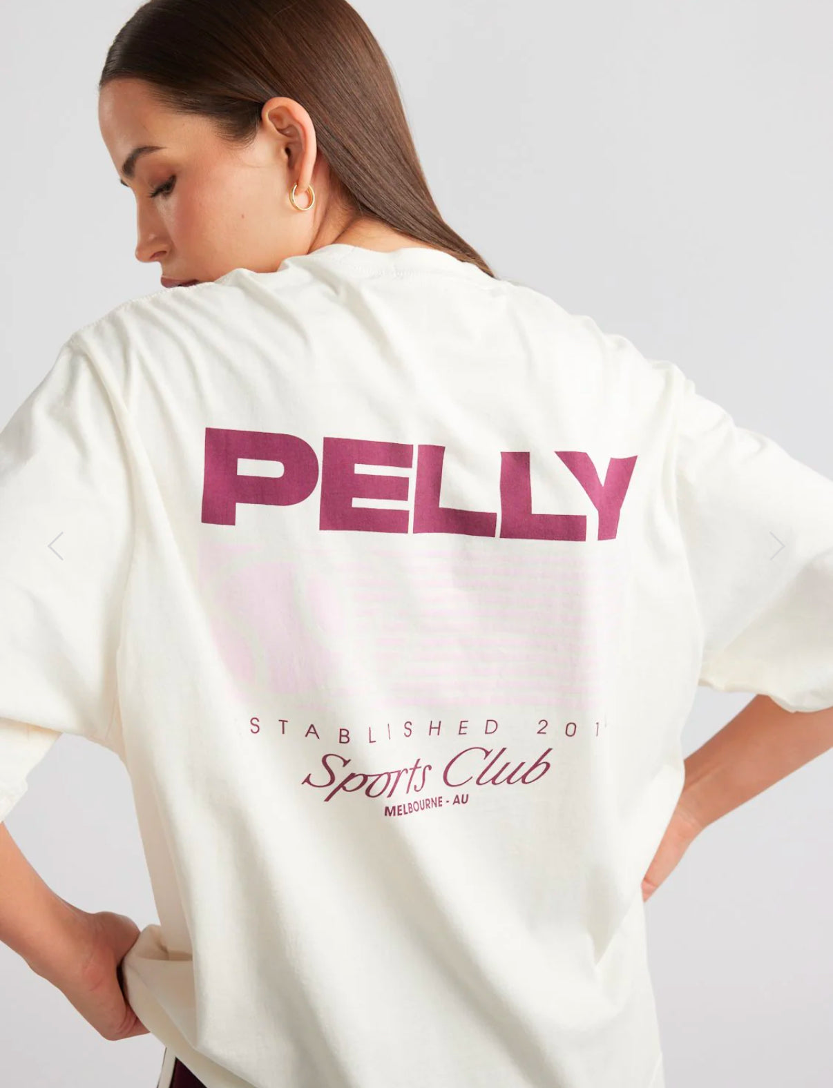 ENA PELLY | tennis logo tee