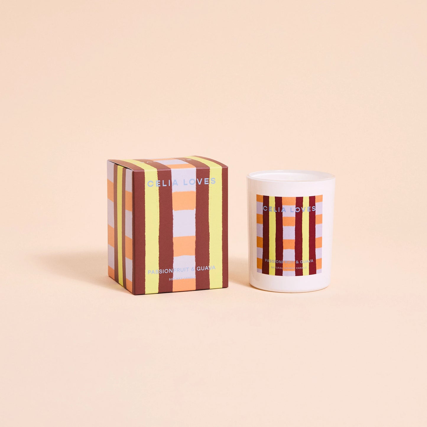 CELIA LOVES | Passionfruit & Guava 395g Candle