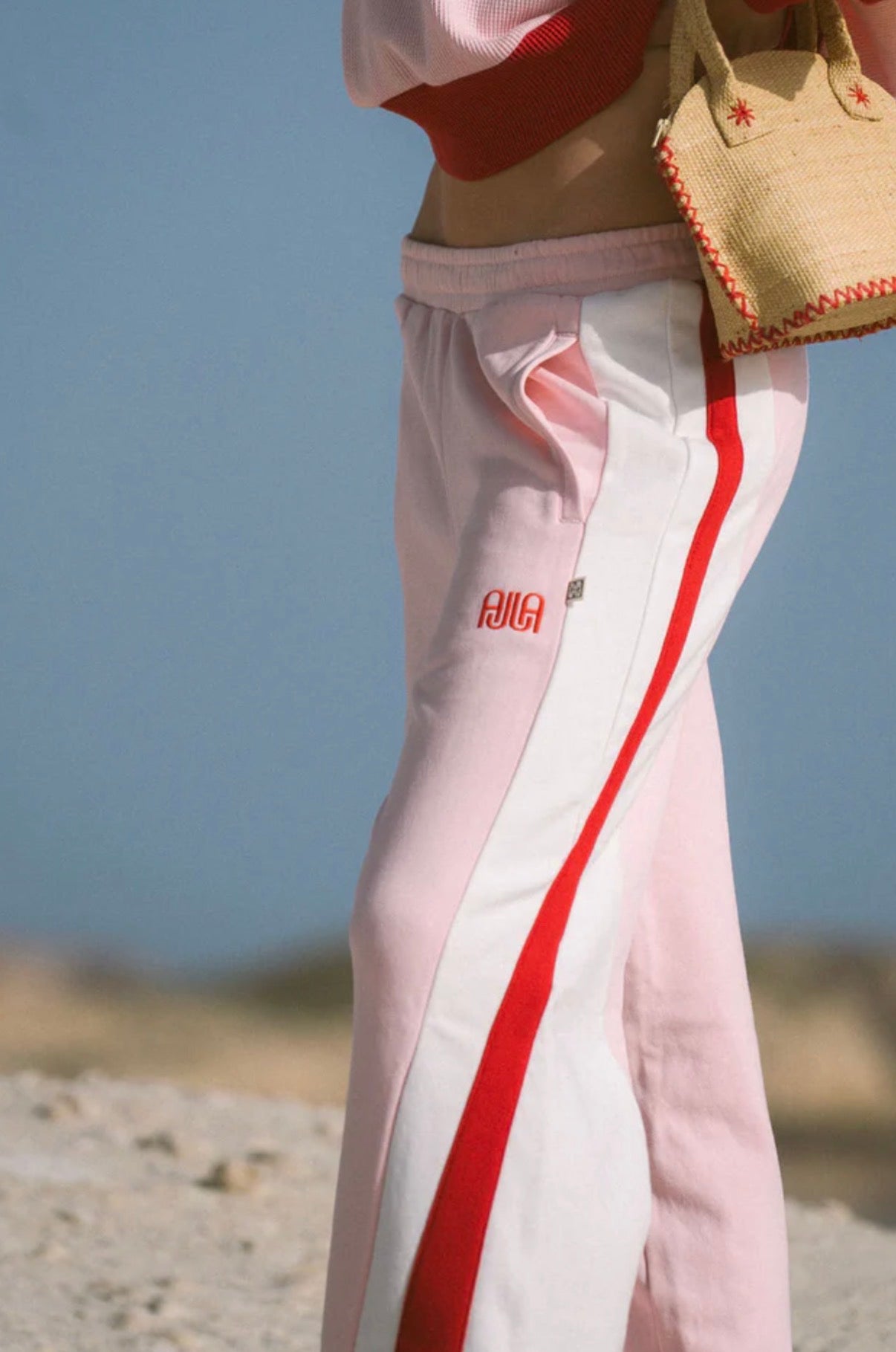 ARAMINTA JAMES | MALLORCA TRACKPANT BALLET PINK