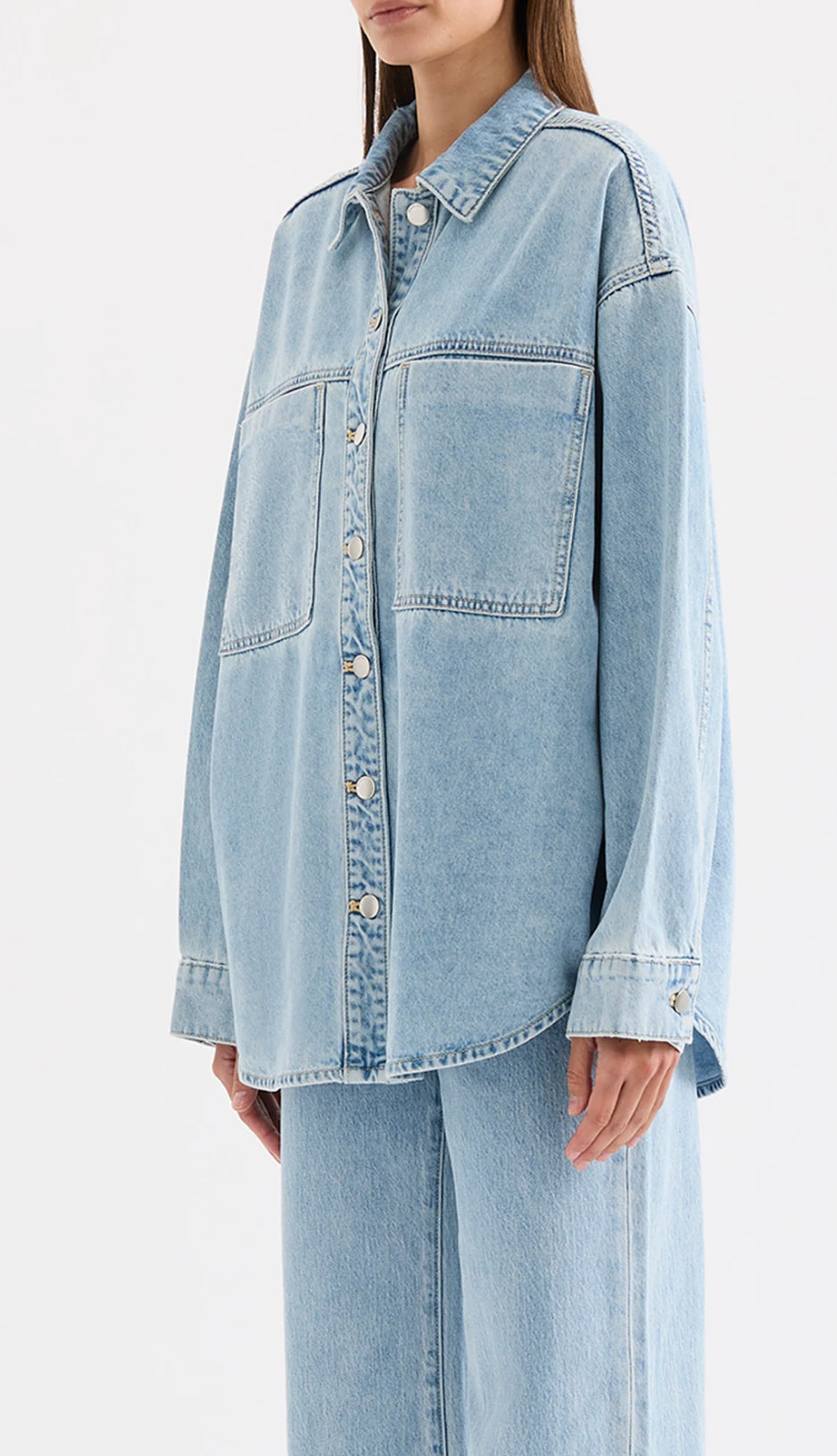 NUDE LUCY | SHEEBA DENIM OVERSHIRT