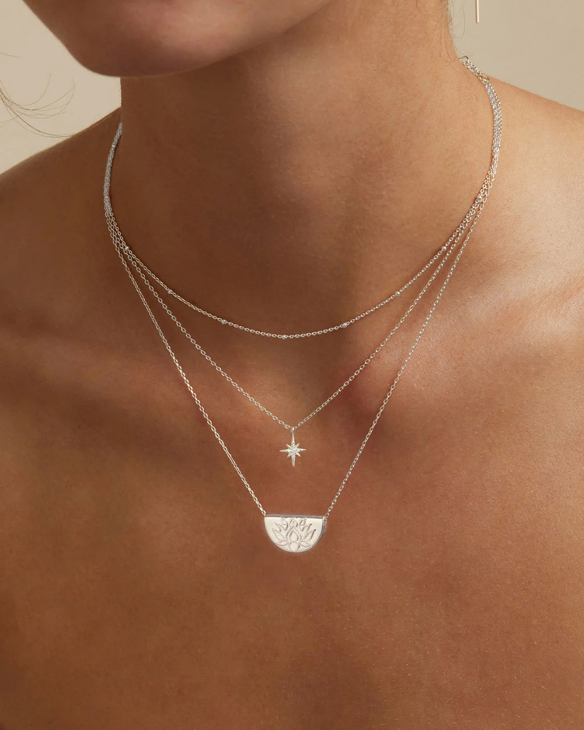 BY CHARLOTTE | Starlight Necklace Silver