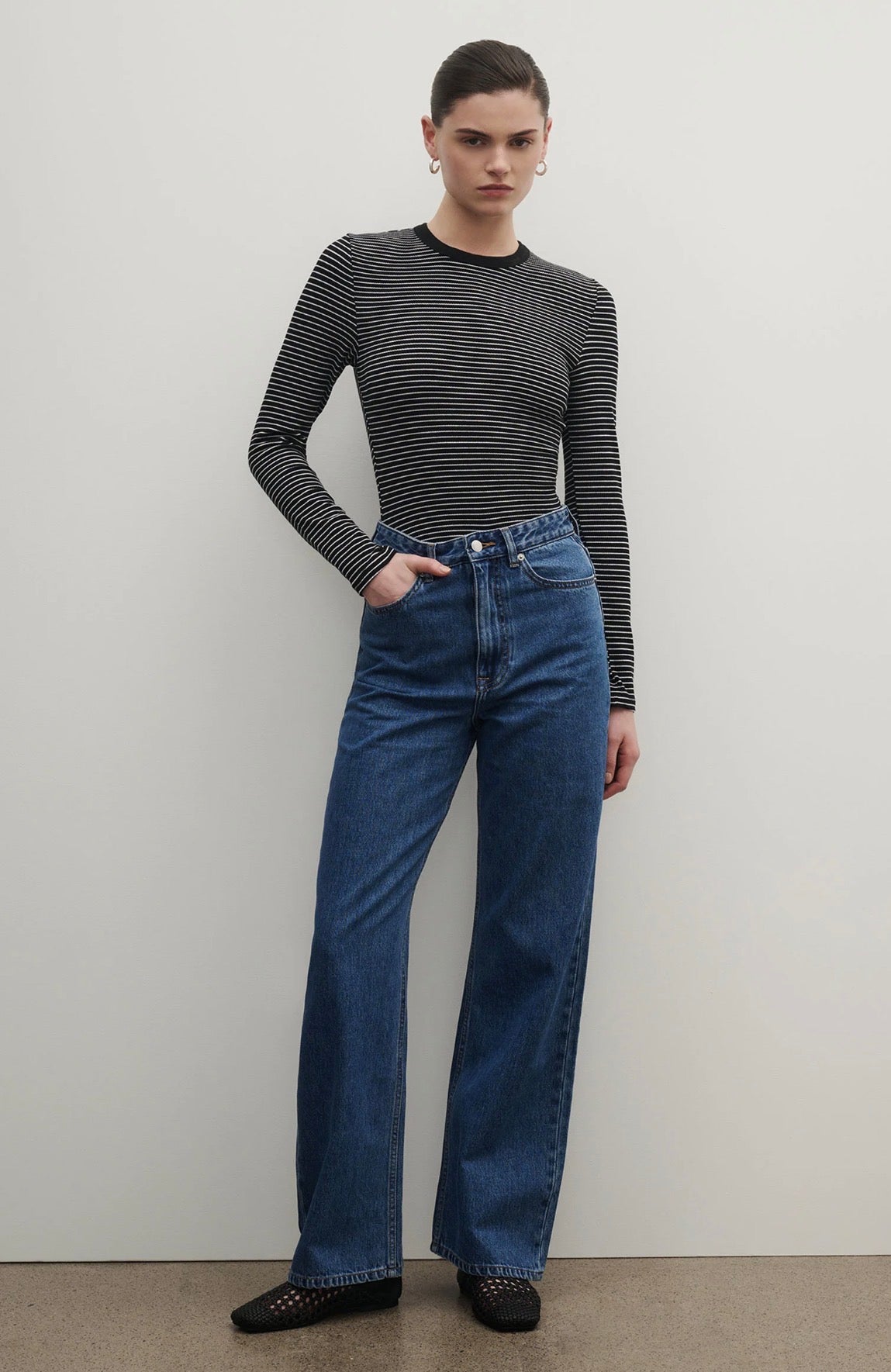 Nude Lucy | Rib Long sleeve