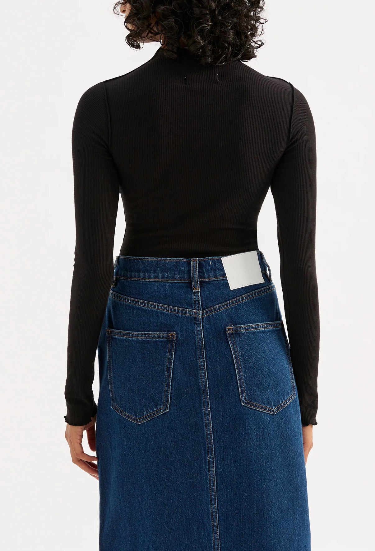 NUDE LUCY | Xavier LS top black