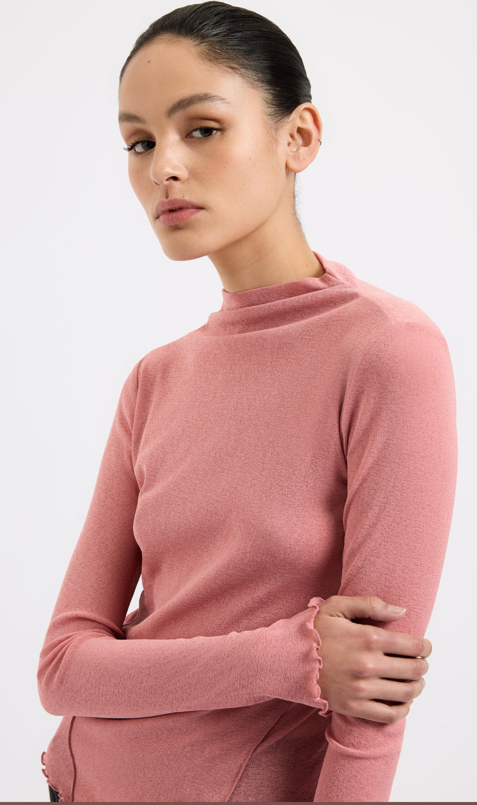 Nude Lucy ~ ALTON MESH LS TOP