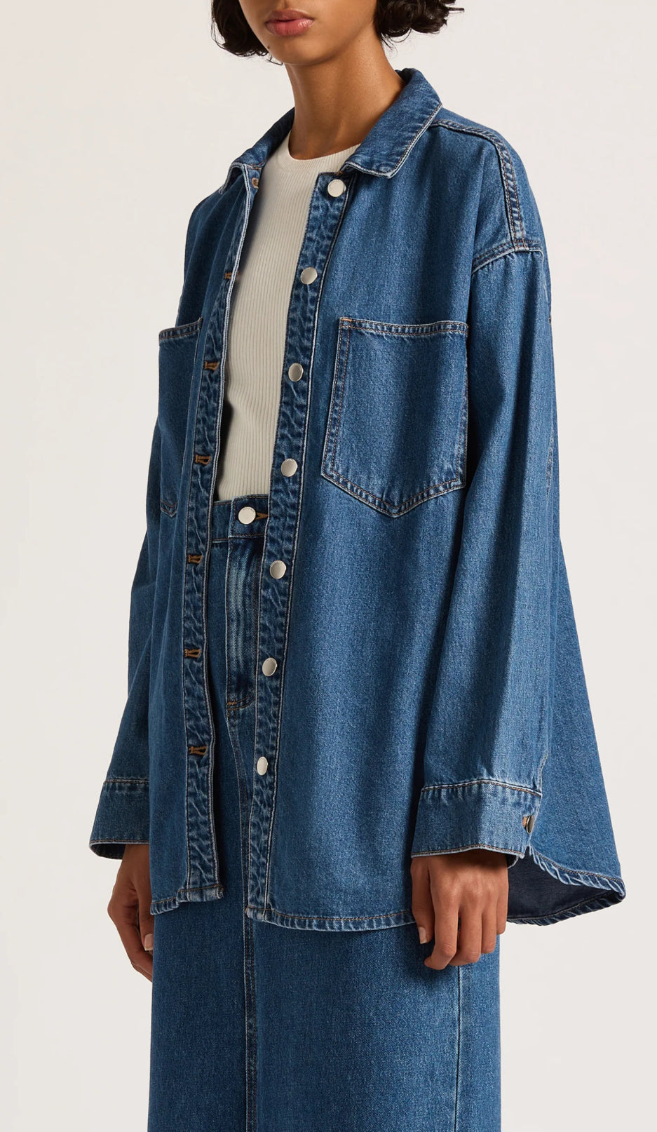 Nude Lucy ~ Organic Denim Overshirt