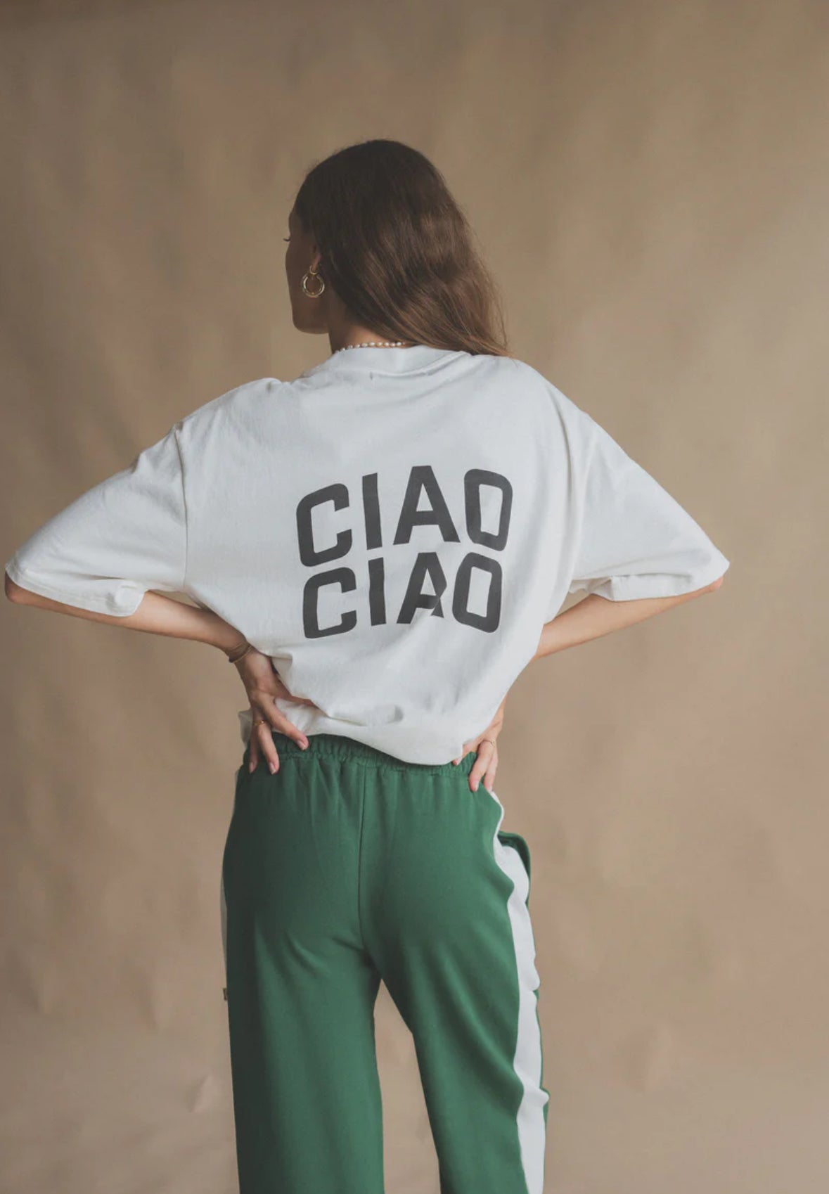 Araminta James ~ CIAO CIAO tee