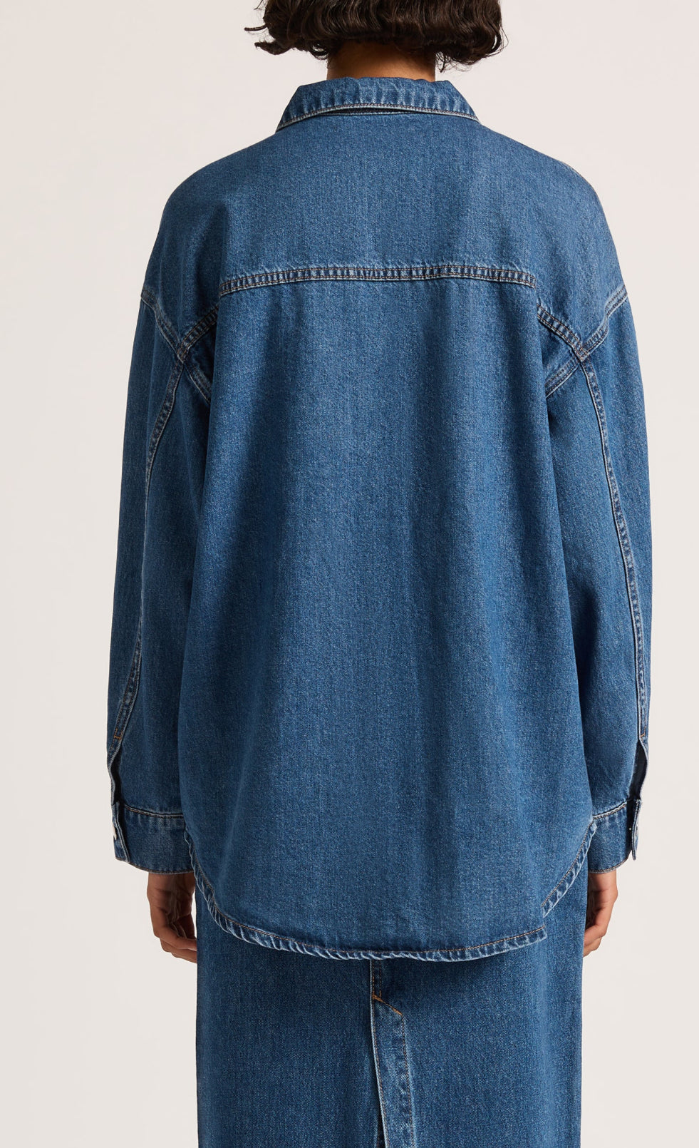 Nude Lucy ~ Organic Denim Overshirt