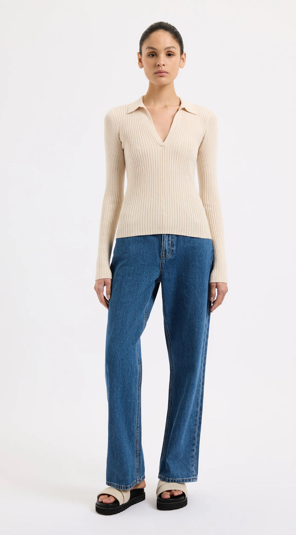 Nude Lucy ~ LOURDES RUGBY KNIT