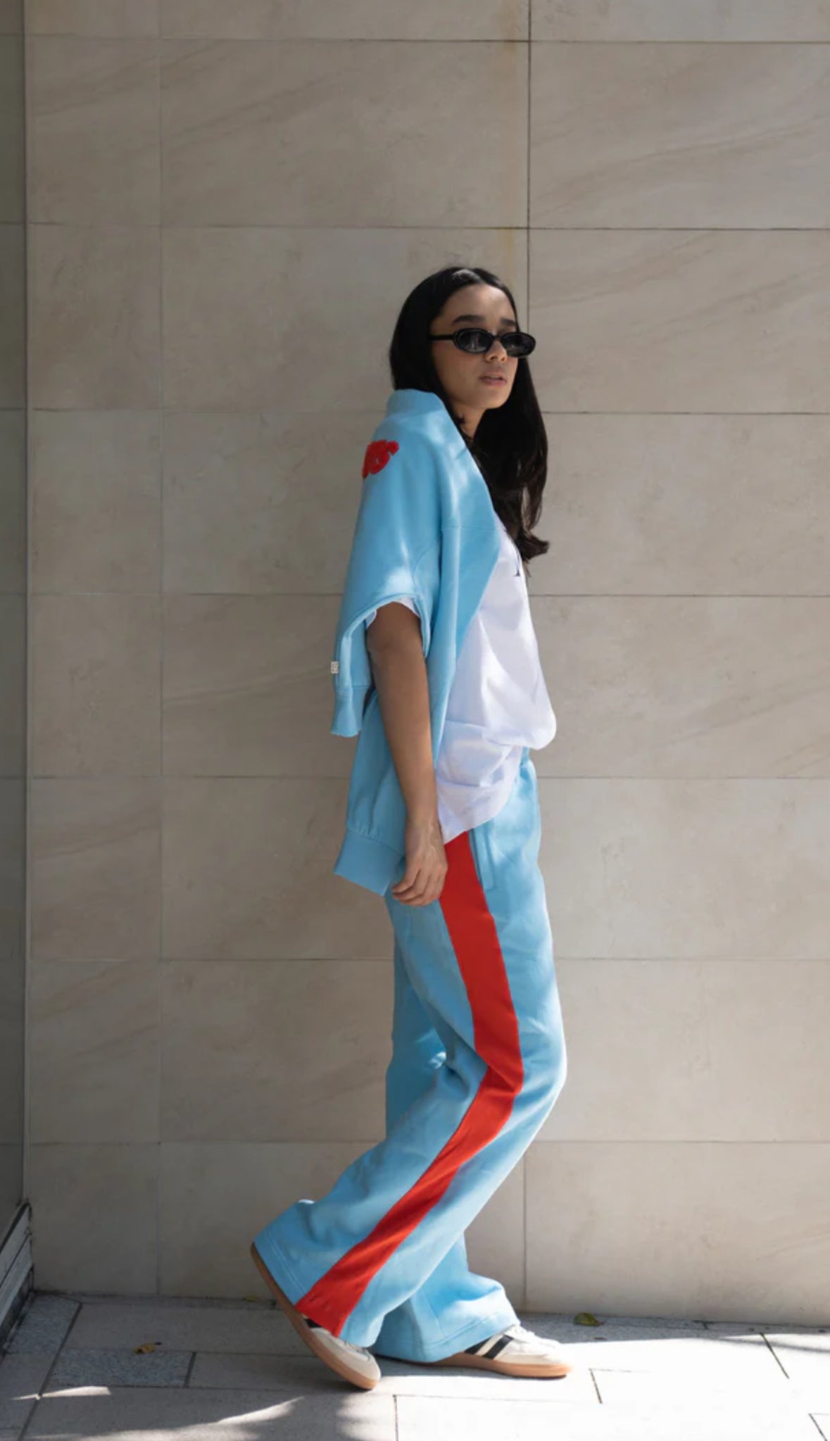 Araminta James ~ Classic track pant ice blue