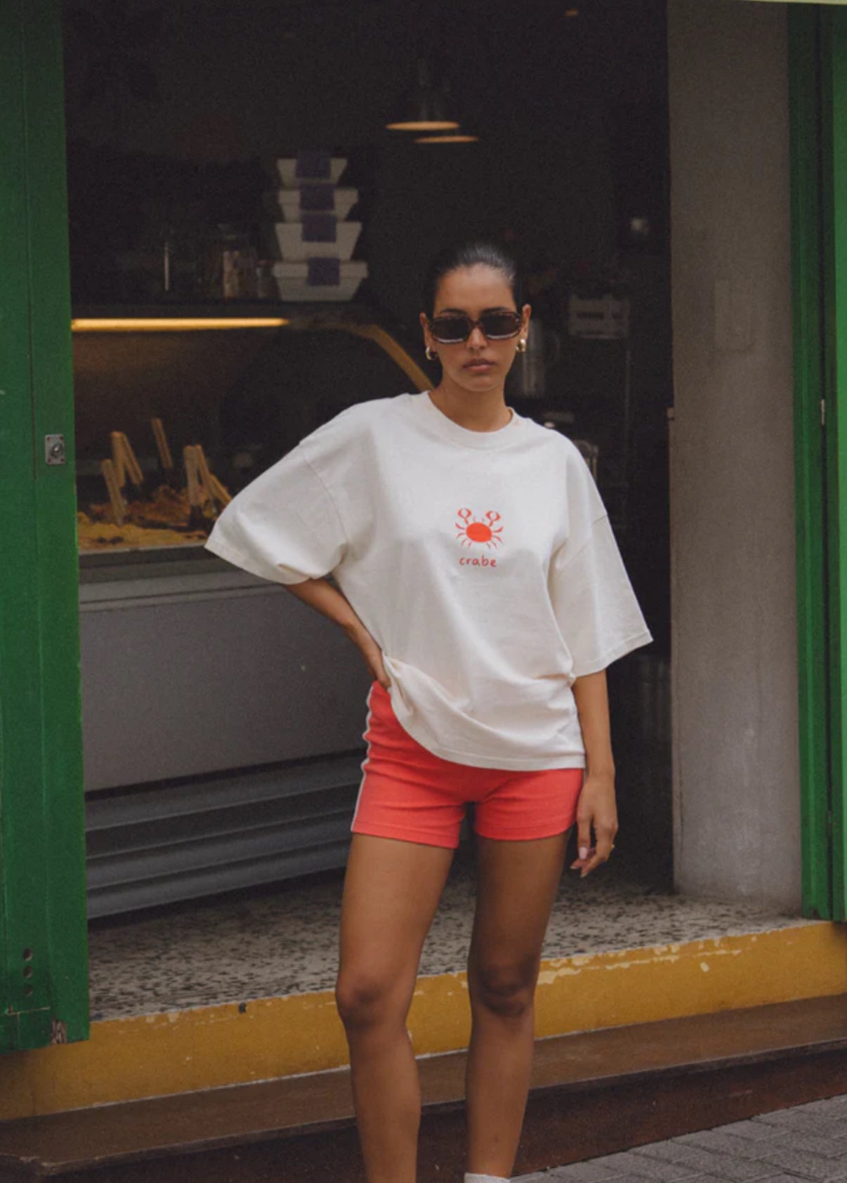 Araminta James Crabe Tee Natural