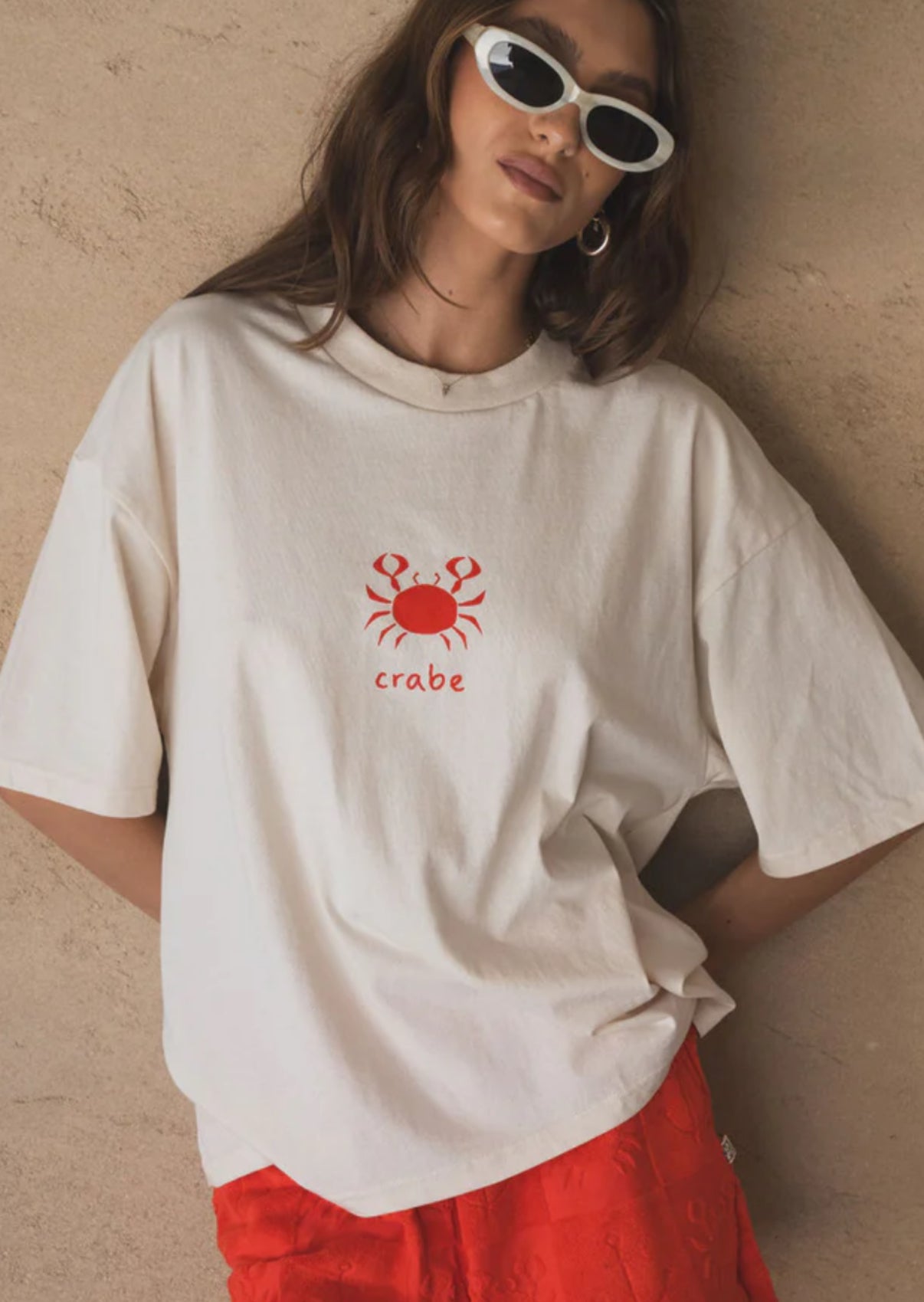 Araminta James Crabe Tee Natural