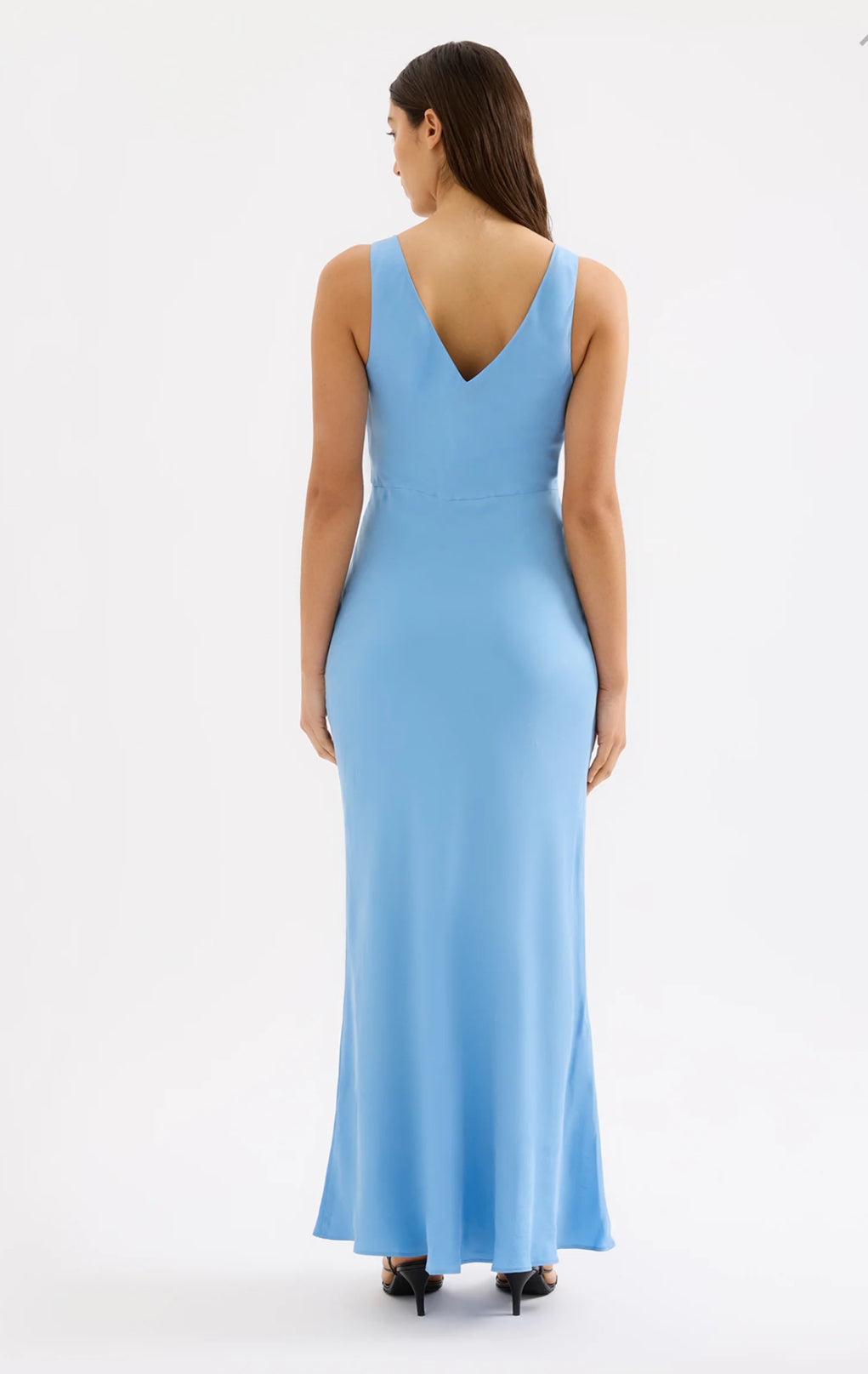 NUDE LUCY | HARPER CUPRO MAXI DRESS