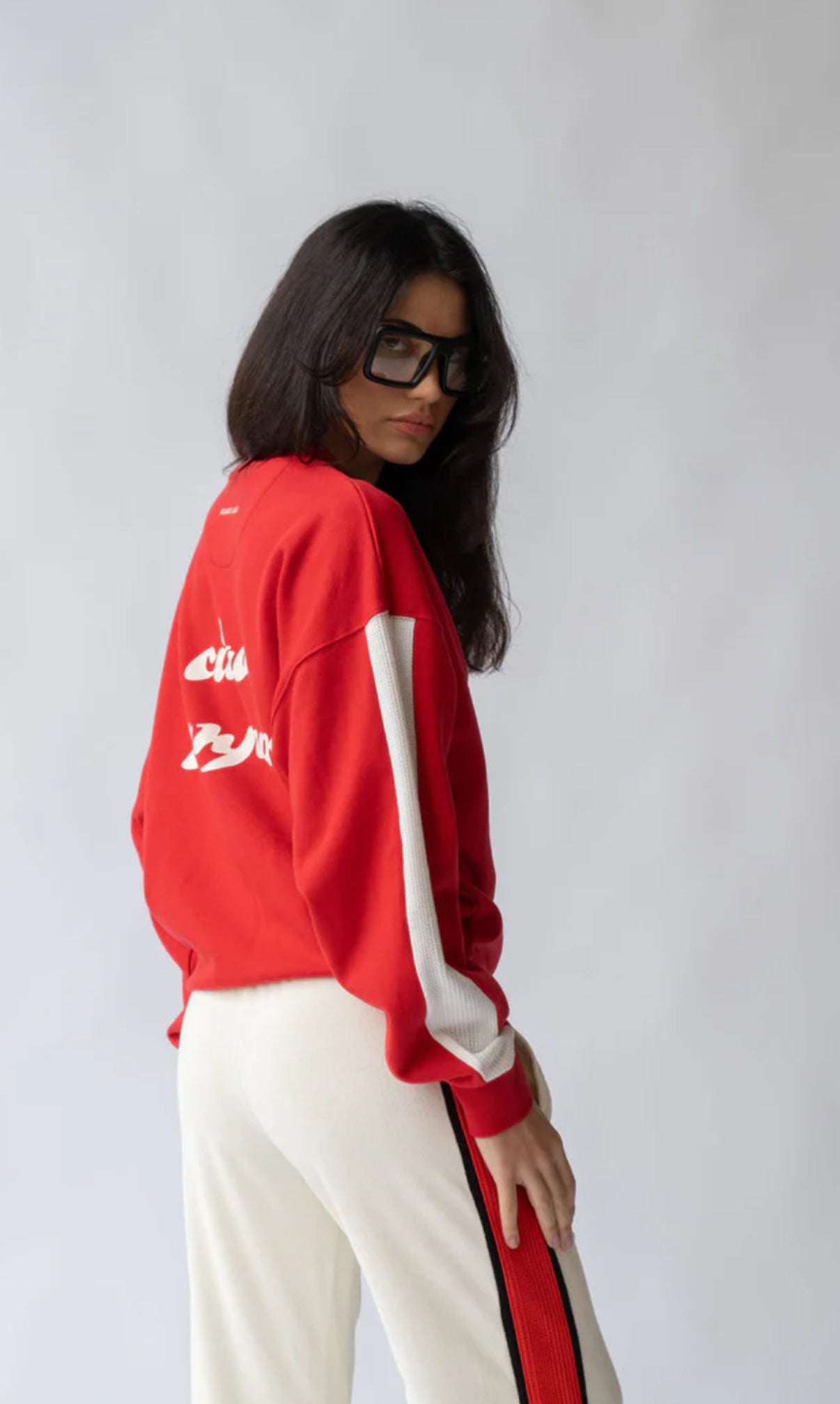 ARAMINTA JAMES | Ciao bonjour sweatshirt