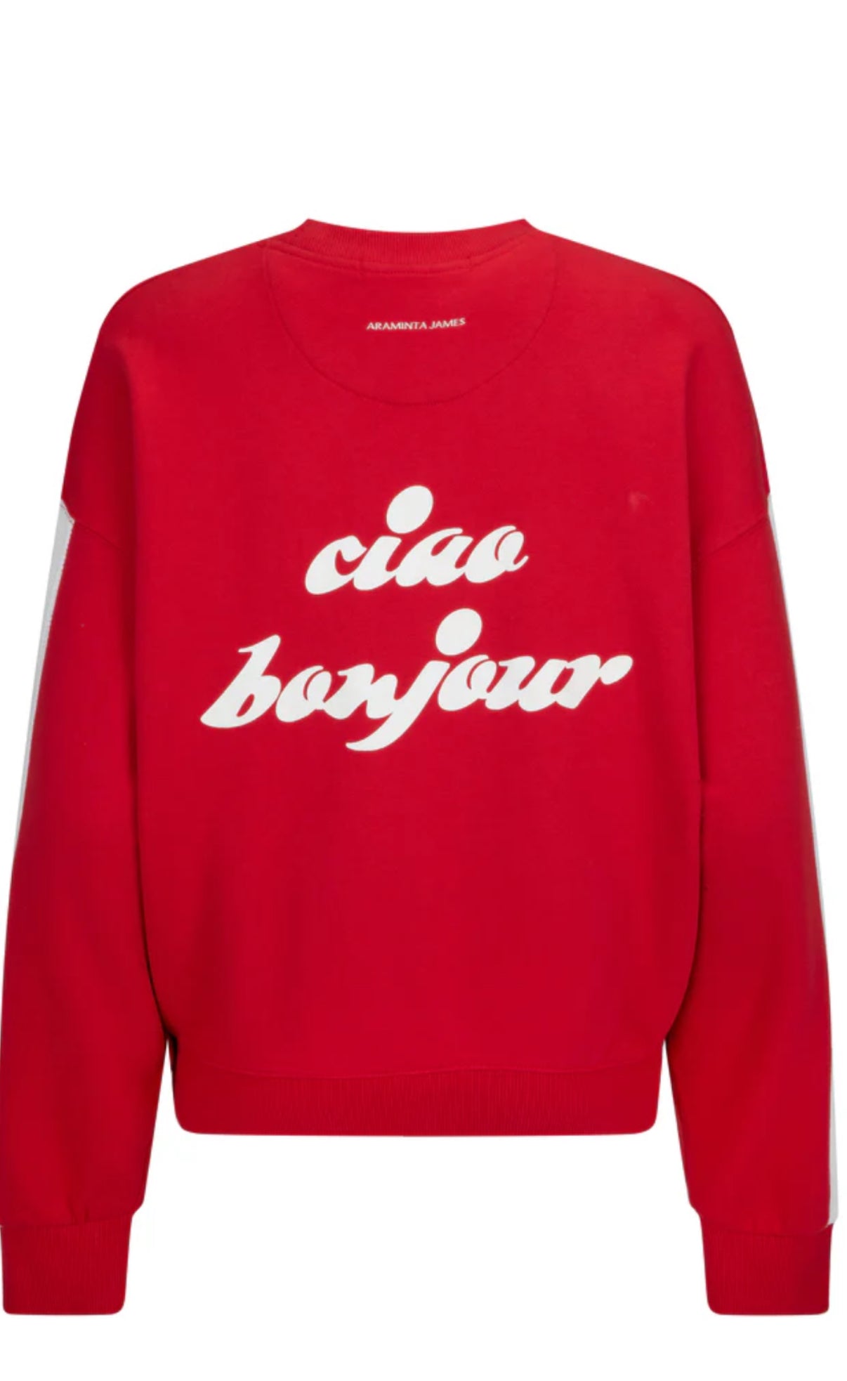 ARAMINTA JAMES | Ciao bonjour sweatshirt