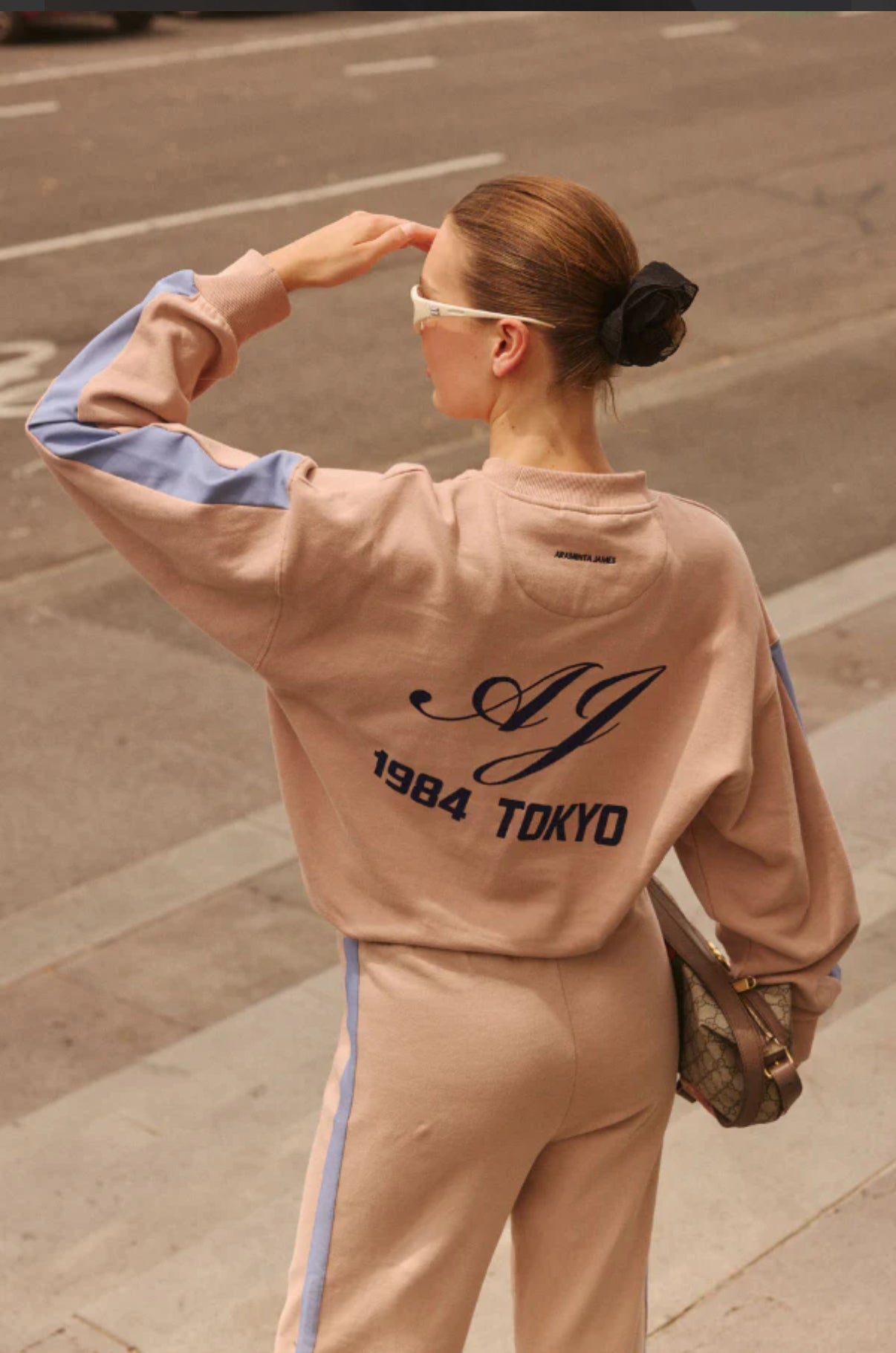 ARAMINTA JAMES | 1984 sweatshirt nougat