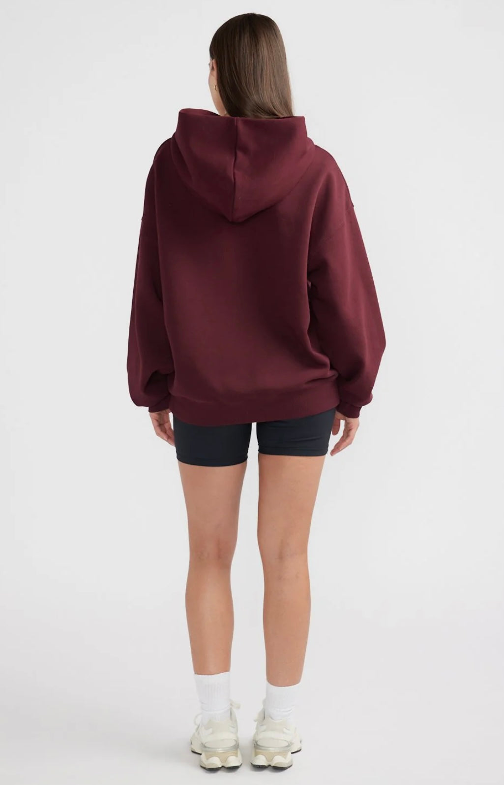 ENA PELLY CLASSIC SPORT HOODIE| CHERRY COLA