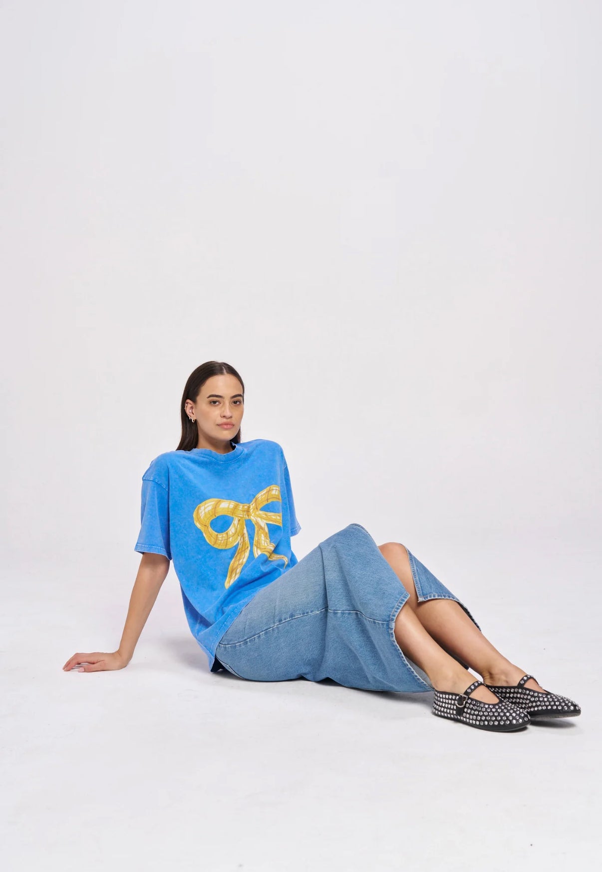 MAKU| BIG BOW ACID WASH