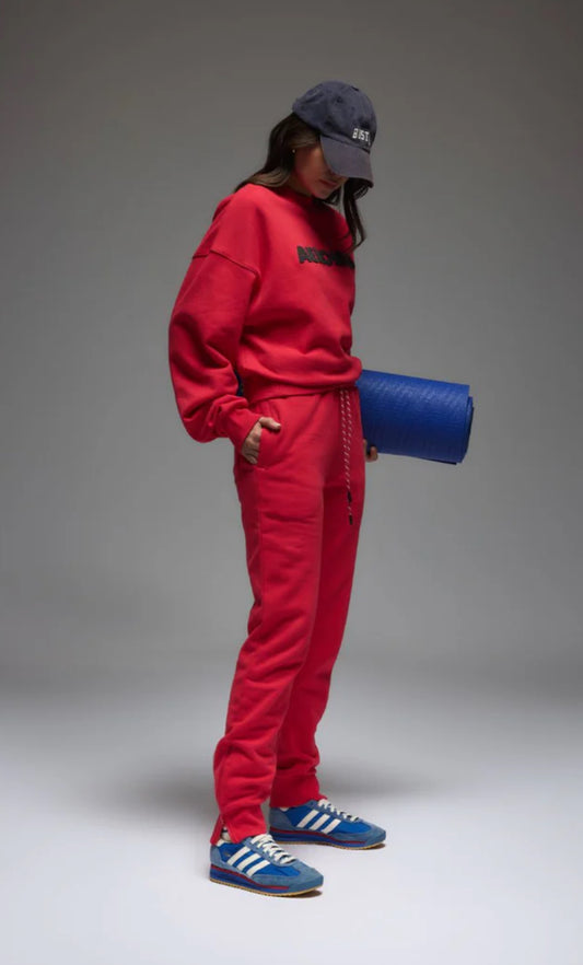 ARAMINTA JAMES| AEROBICS SWEATSHIRT TULIP RED