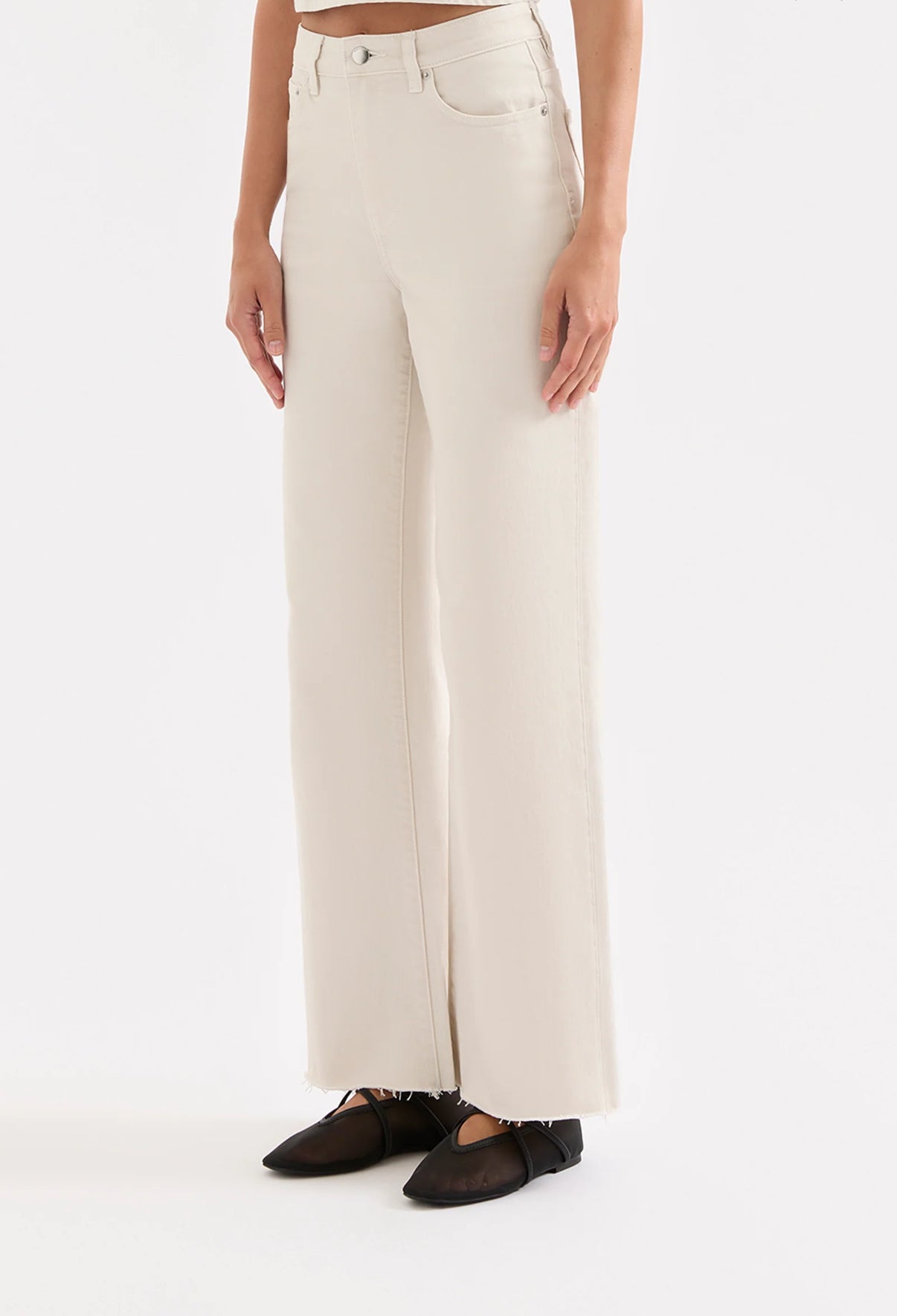 NUDE LUCY | CALI STRETCH WIDE LEG JEAN