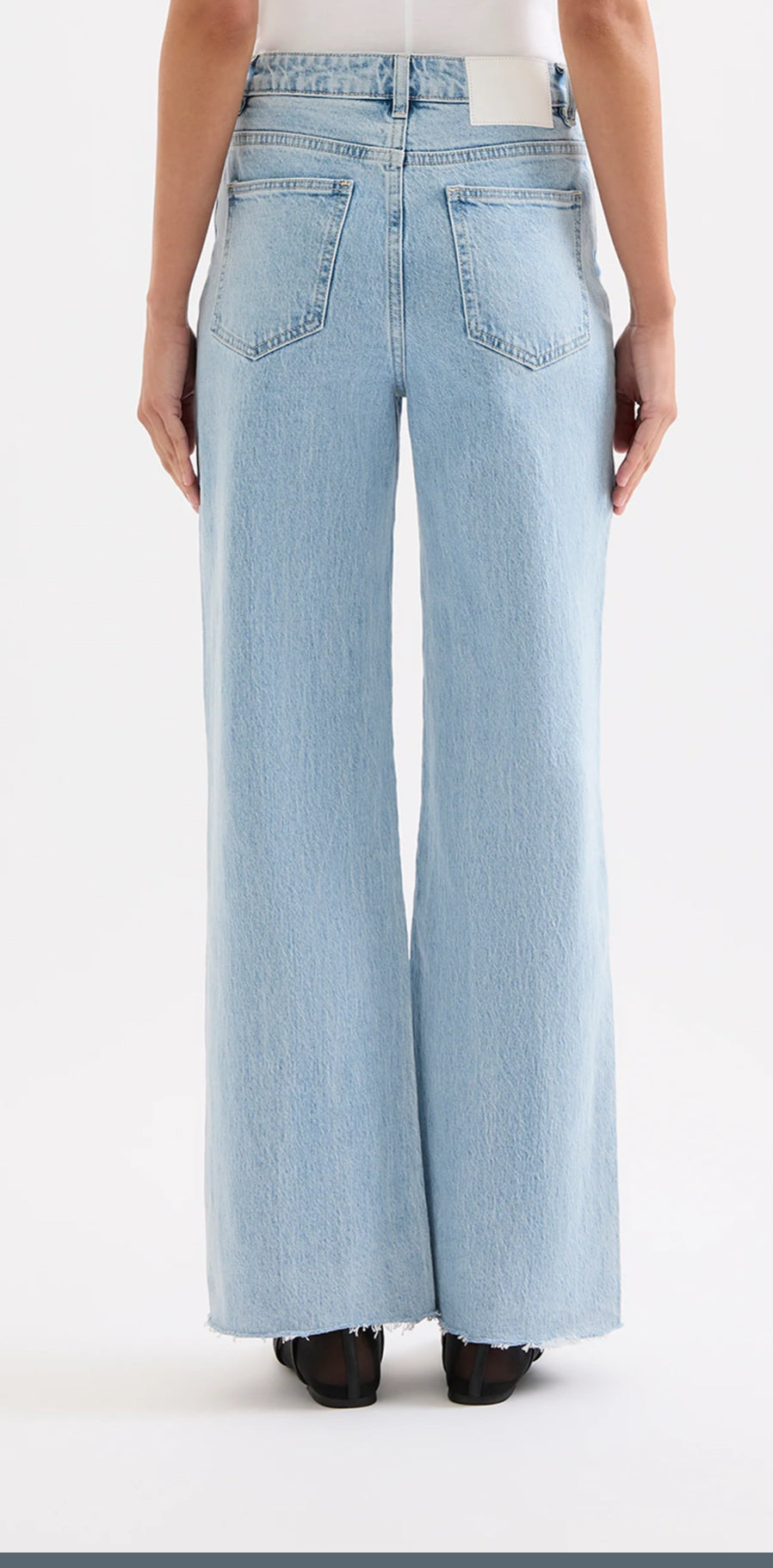 NUDE LUCY | CALI STRETCH WIDE LEG JEAN