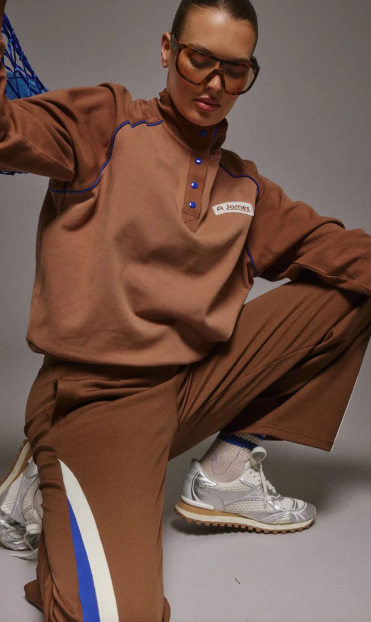 ARAMINTA JAMES | VICI TRACKPANT TOASTED PECAN