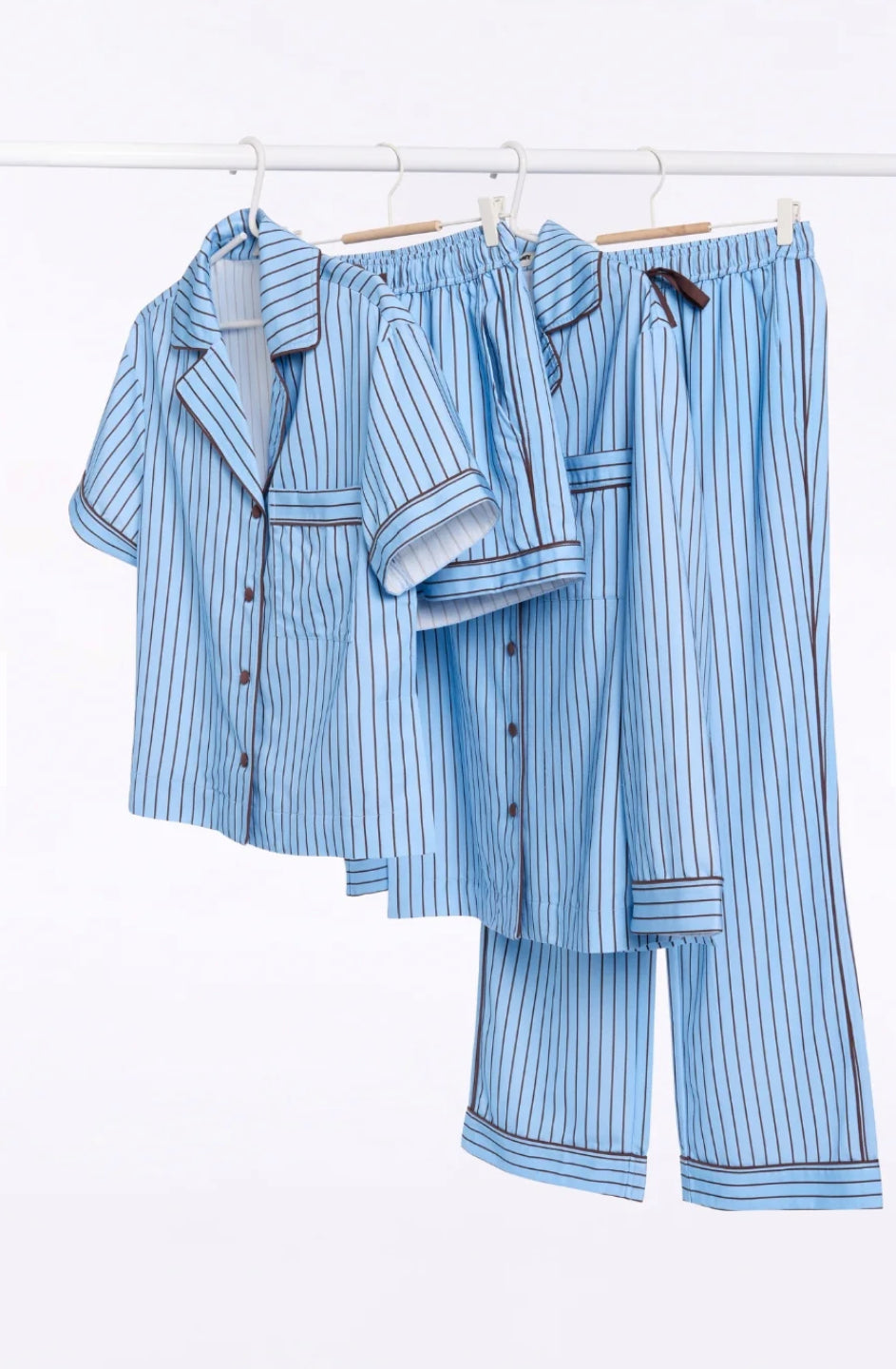 HOMMEY | Sleep Pant - Iced Chocolate Stripes