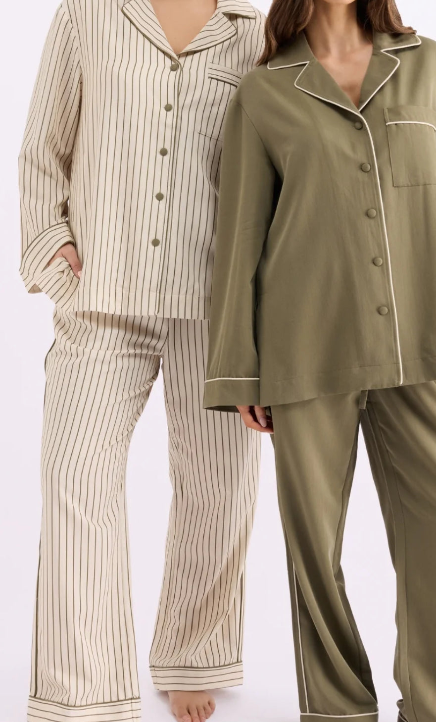 HOMMEY | Sleep Pant - Matcha Stripes