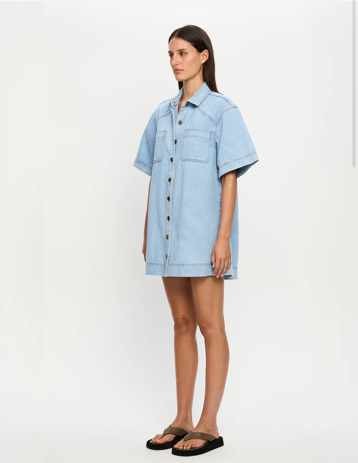 KIVARI | Avery Denim Mini Dress