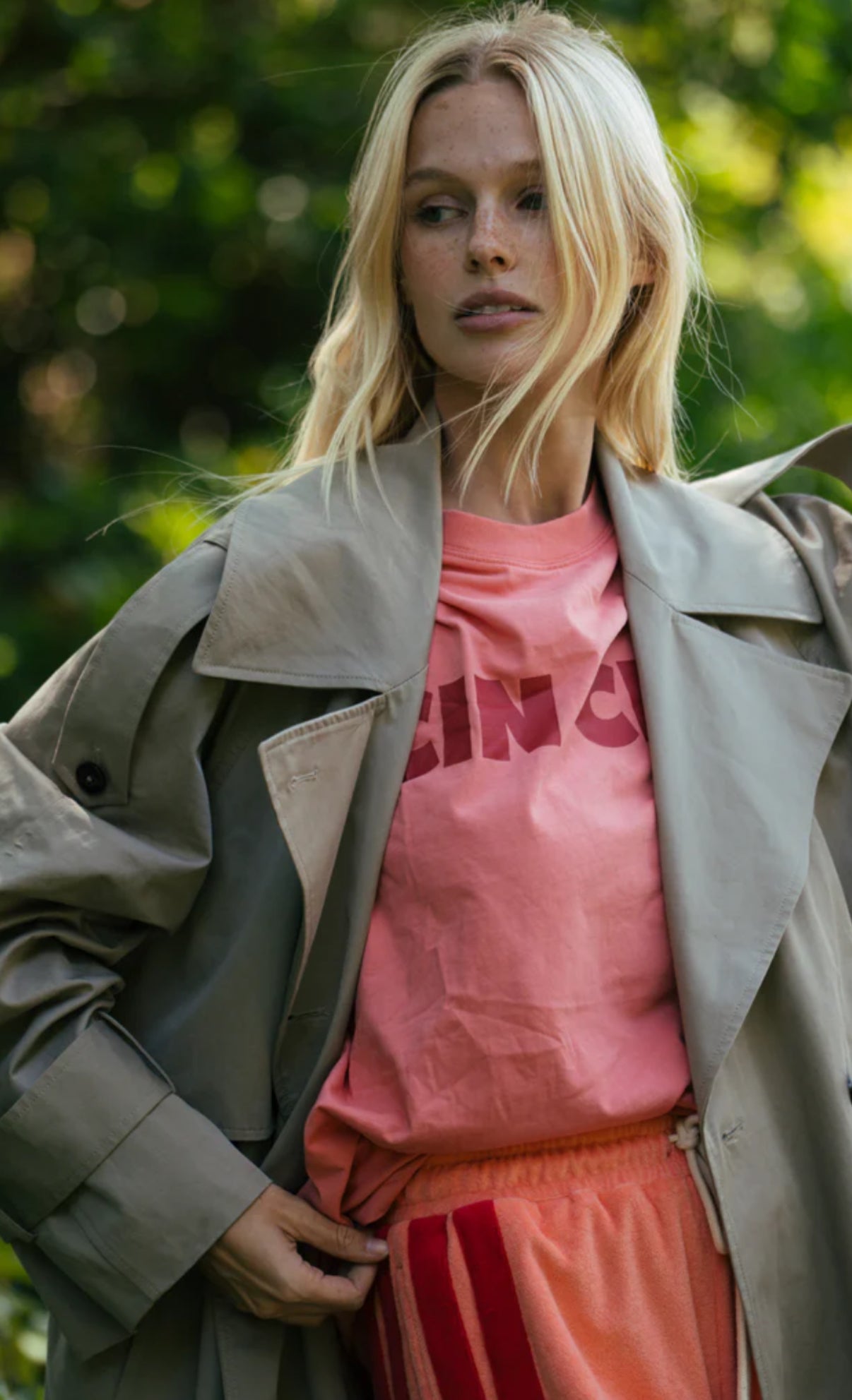 ARAMINTA JAMES | CIN CIN TEE BOUGAINVILLEA PINK