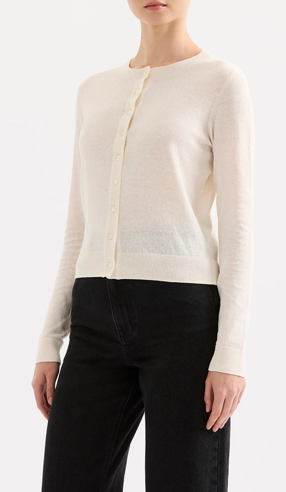 NUDE LUCY | LOUIE LINEN BLEND CARDIGAN