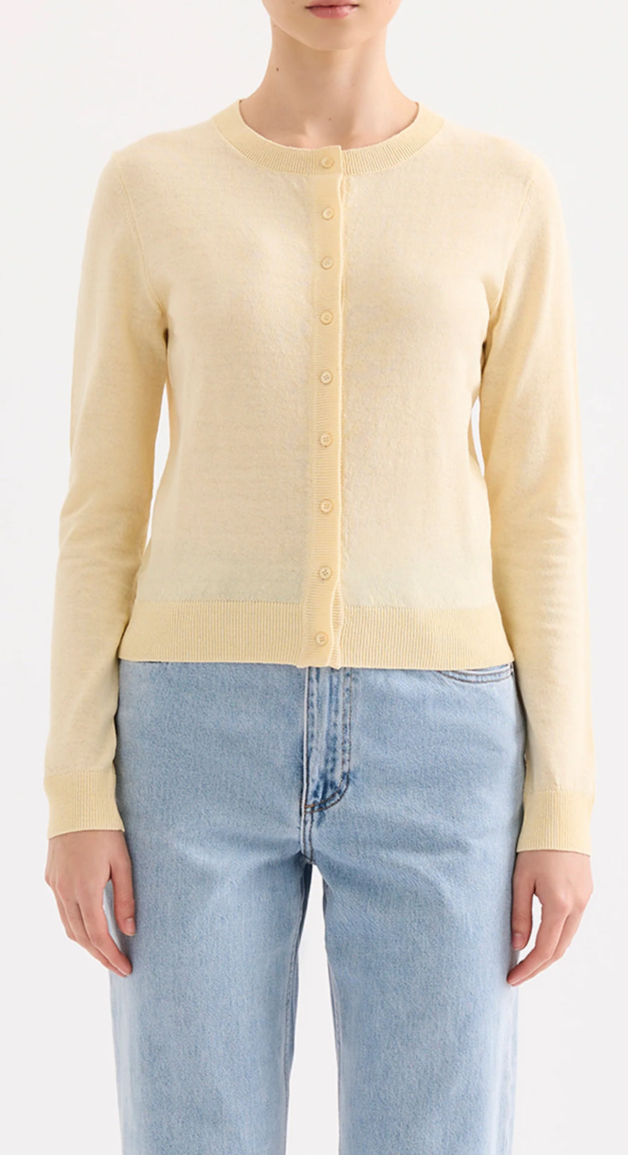 NUDE LUCY | LOUIE LINEN BLEND CARDIGAN