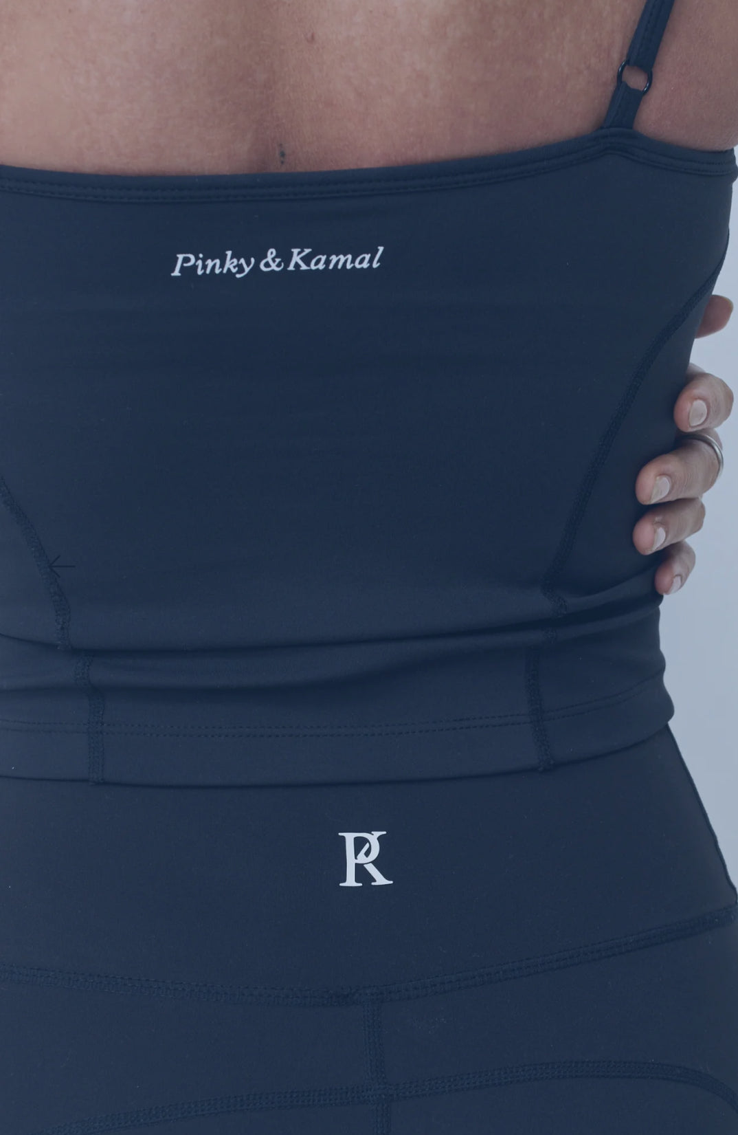 PINKY AND KAMAL | BODICE TANK - BLACK