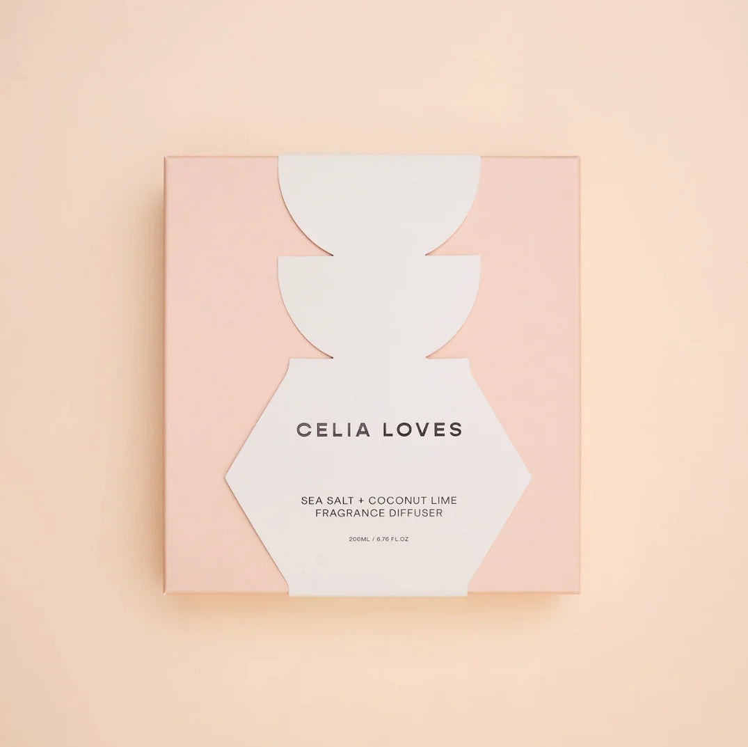 CELIA LOVES | Sea Salt and Coconut Lime Diffuser Gift Set