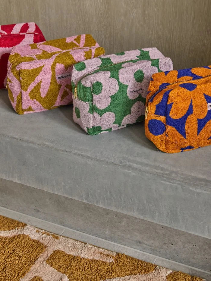 MOSEY ME | Flowerbed Terry Toiletry Bag