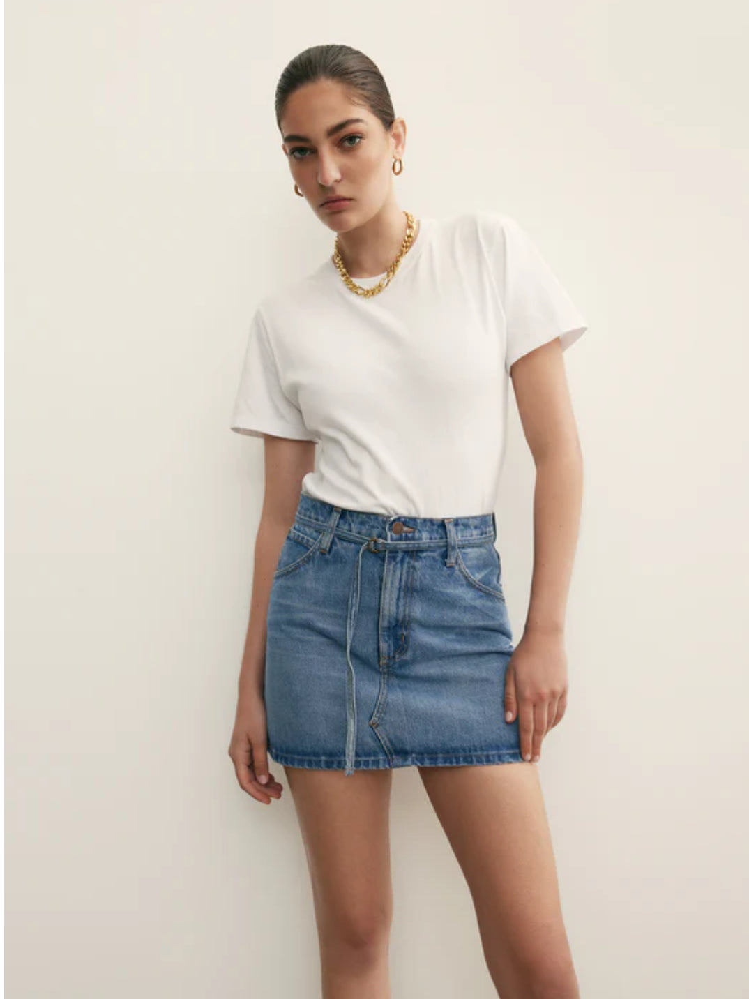 Nobody Denim | Belted Harlow Skirt - Liberation