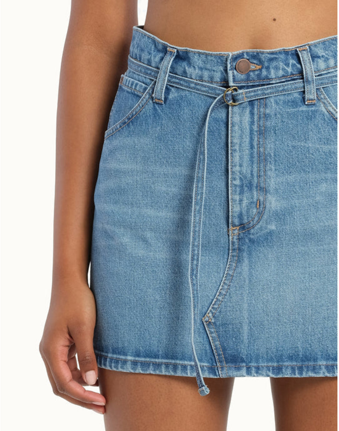 Nobody Denim | Belted Harlow Skirt - Liberation