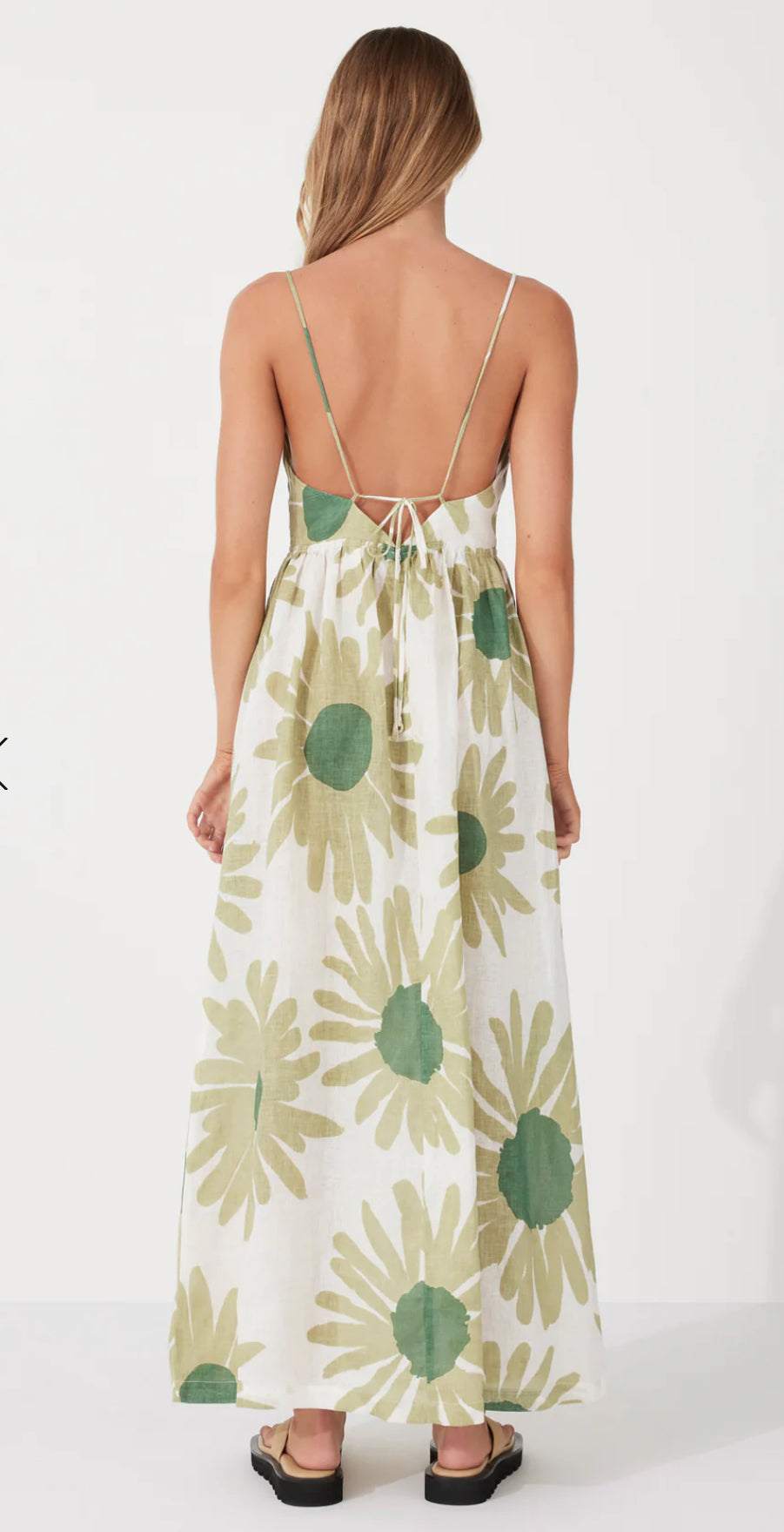 Zulu & Zephyr | Aloe Flower Linen Dress