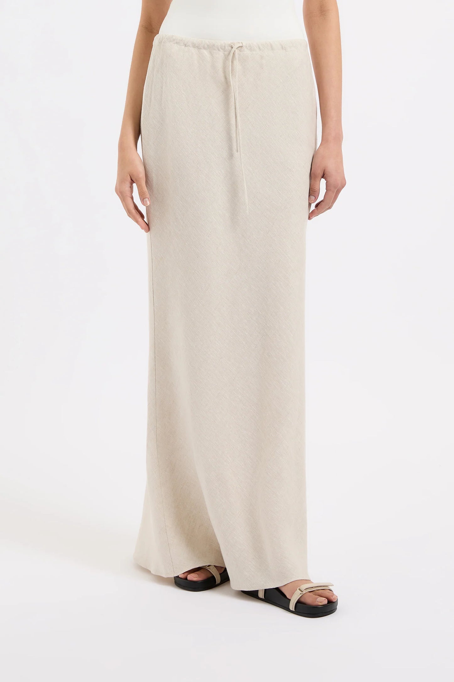Nude Lucy | Amani Linen Skirt