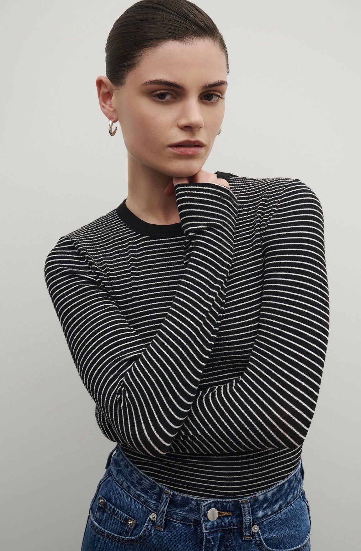 Nude Lucy | Rib Long sleeve