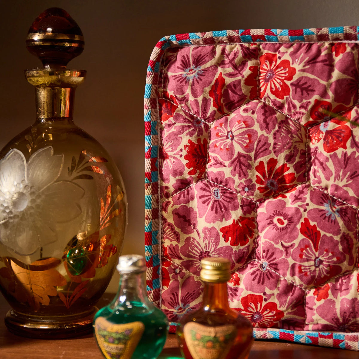 SAGE X CLARE | Magnolia Vanity Bag Poppy